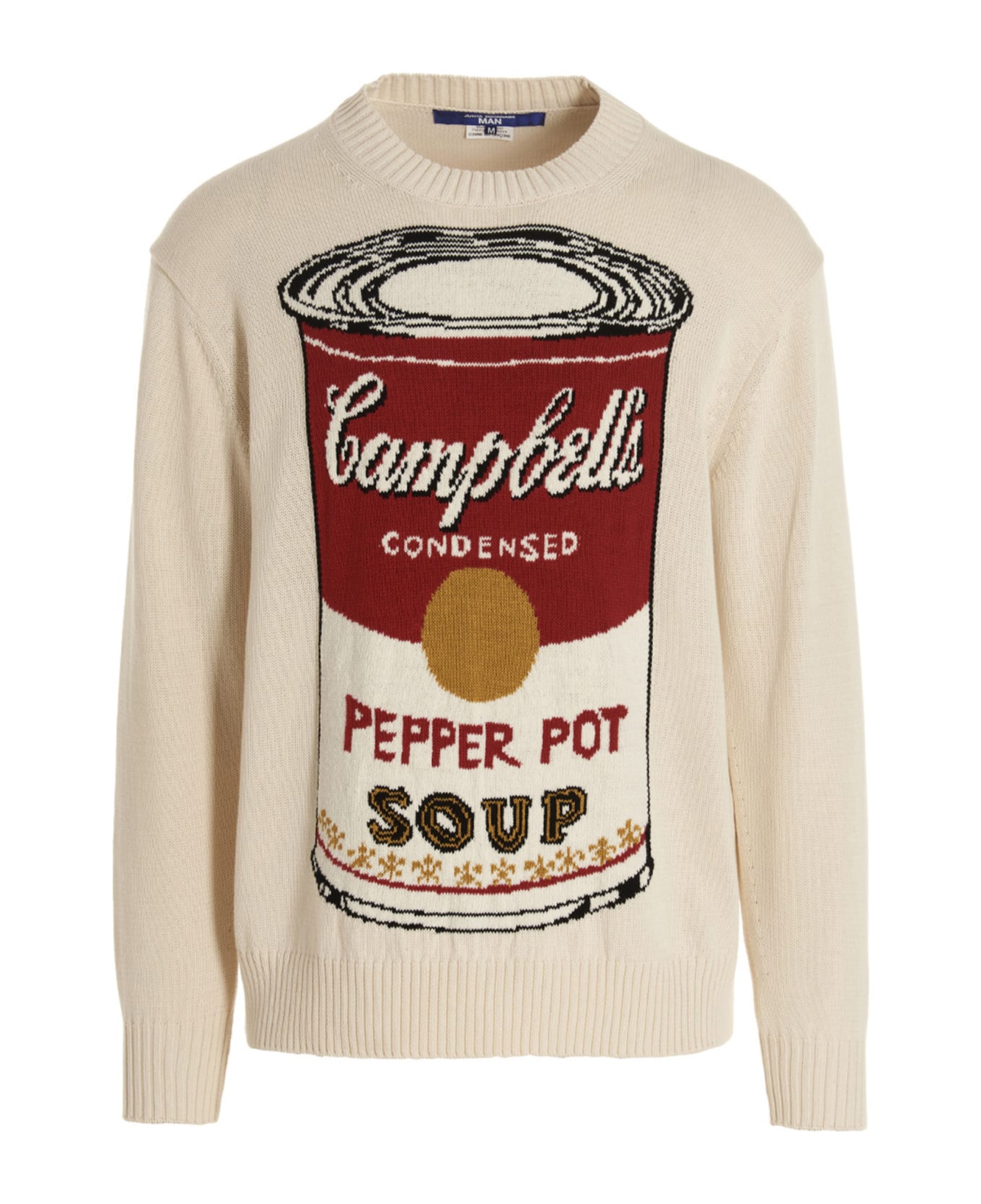 Junya Watanabe 'soup Andy Warhol' Sweater - Beige