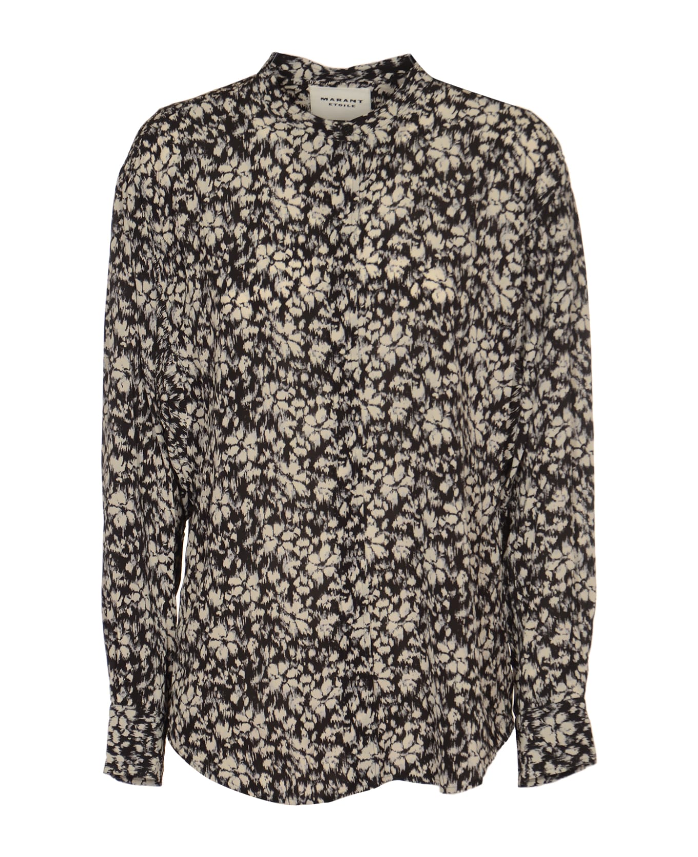 Marant Étoile Round-neck Shirt - Black/White