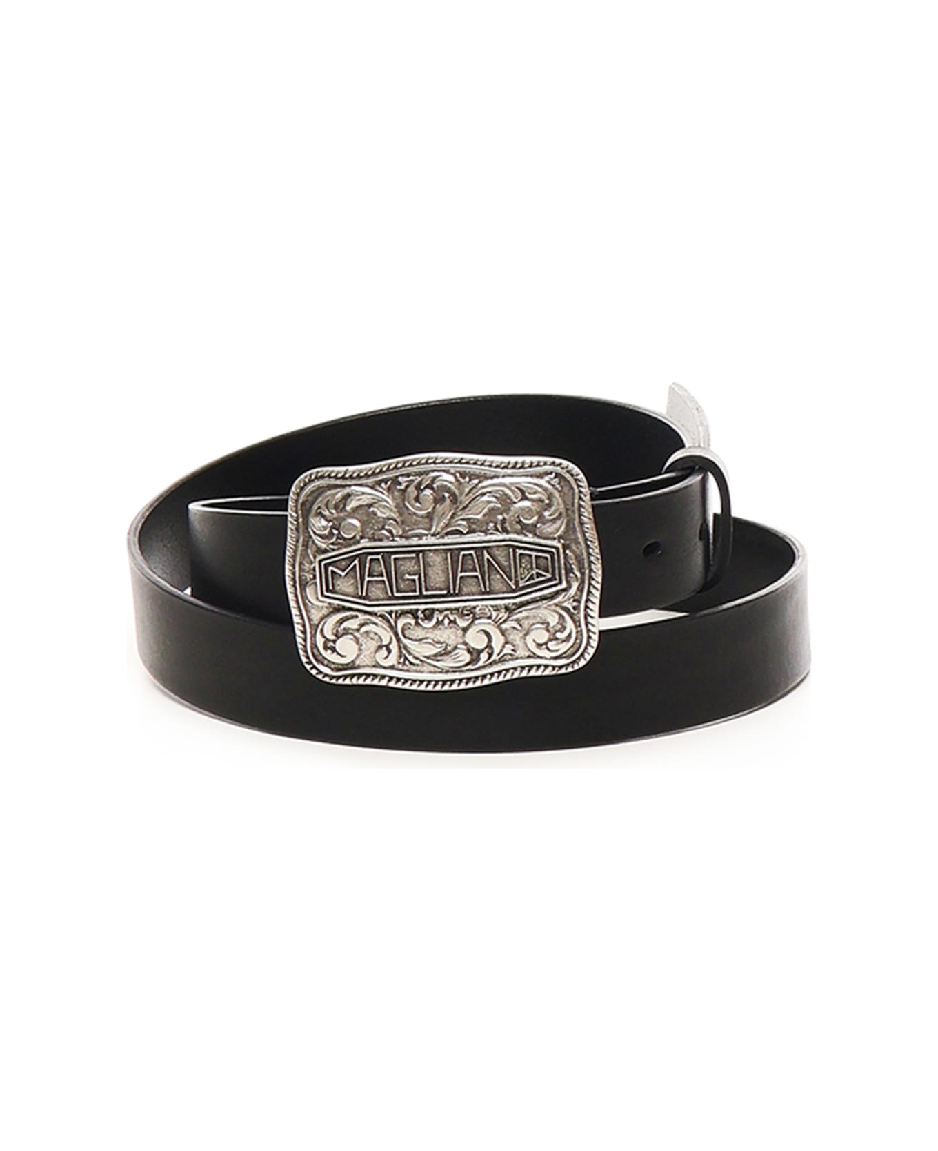 Magliano Paninaro Belt With Logo - Black