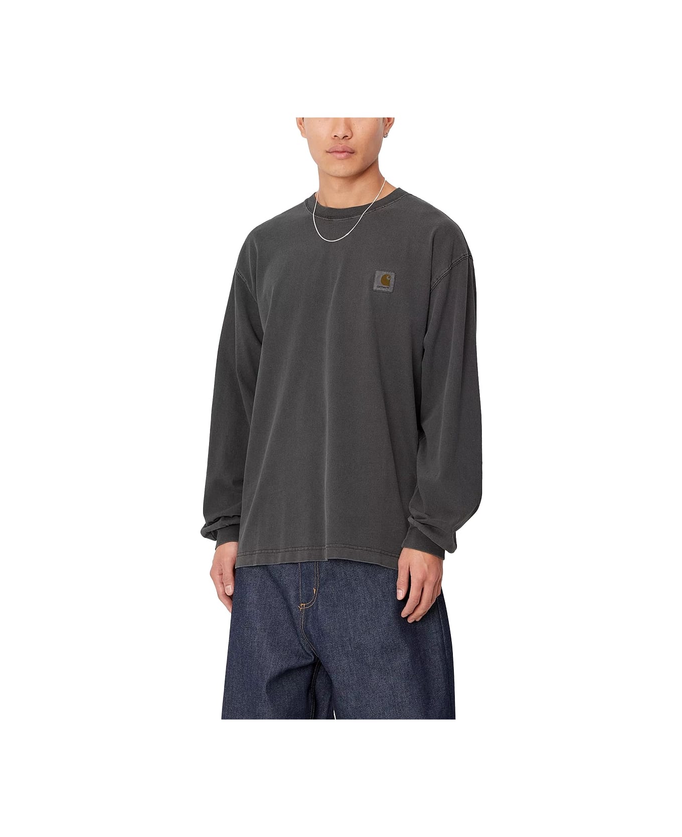 Carhartt L/s Vista T-shirt - Gd Graphite