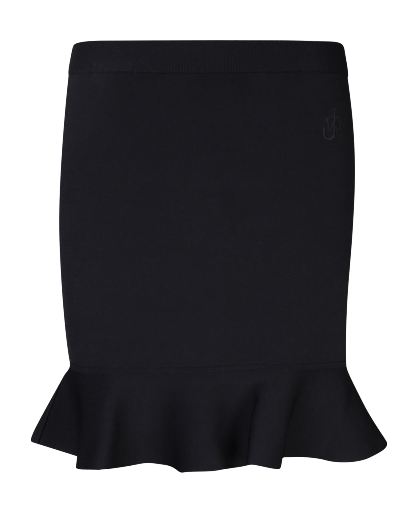 J.W. Anderson Black Viscose Blend Skirt - BLACK