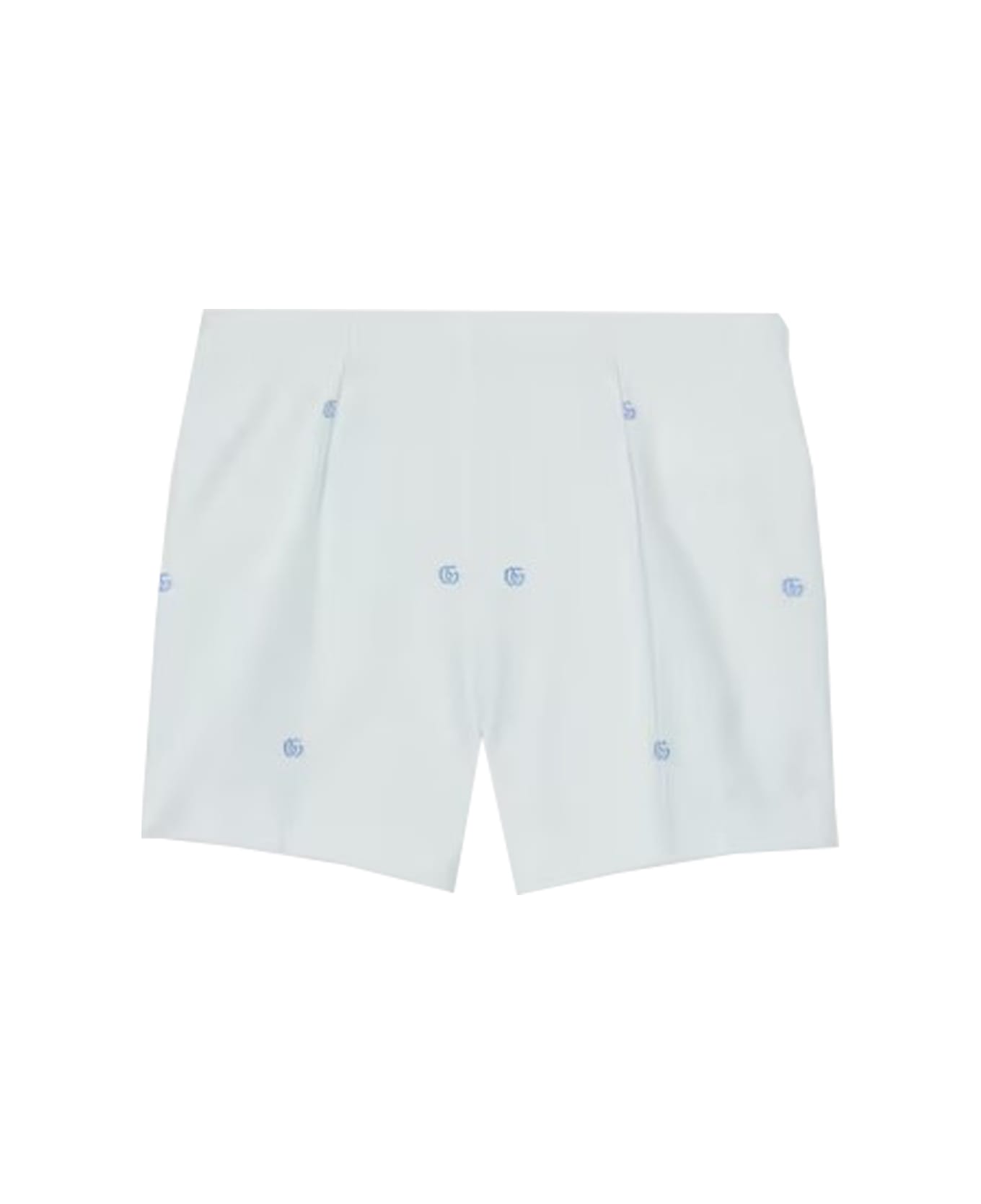 gucci stud Shorts - Light blue
