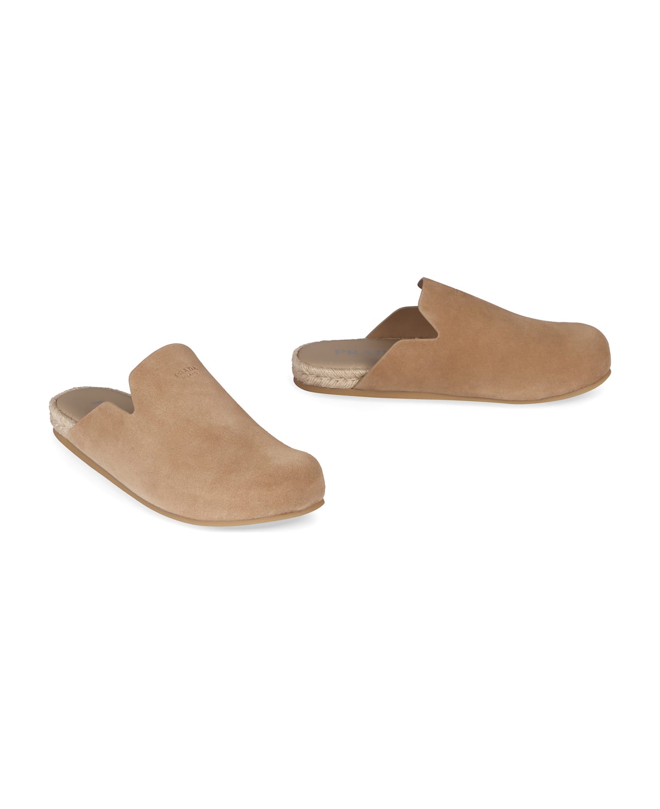Prada Suede Mules