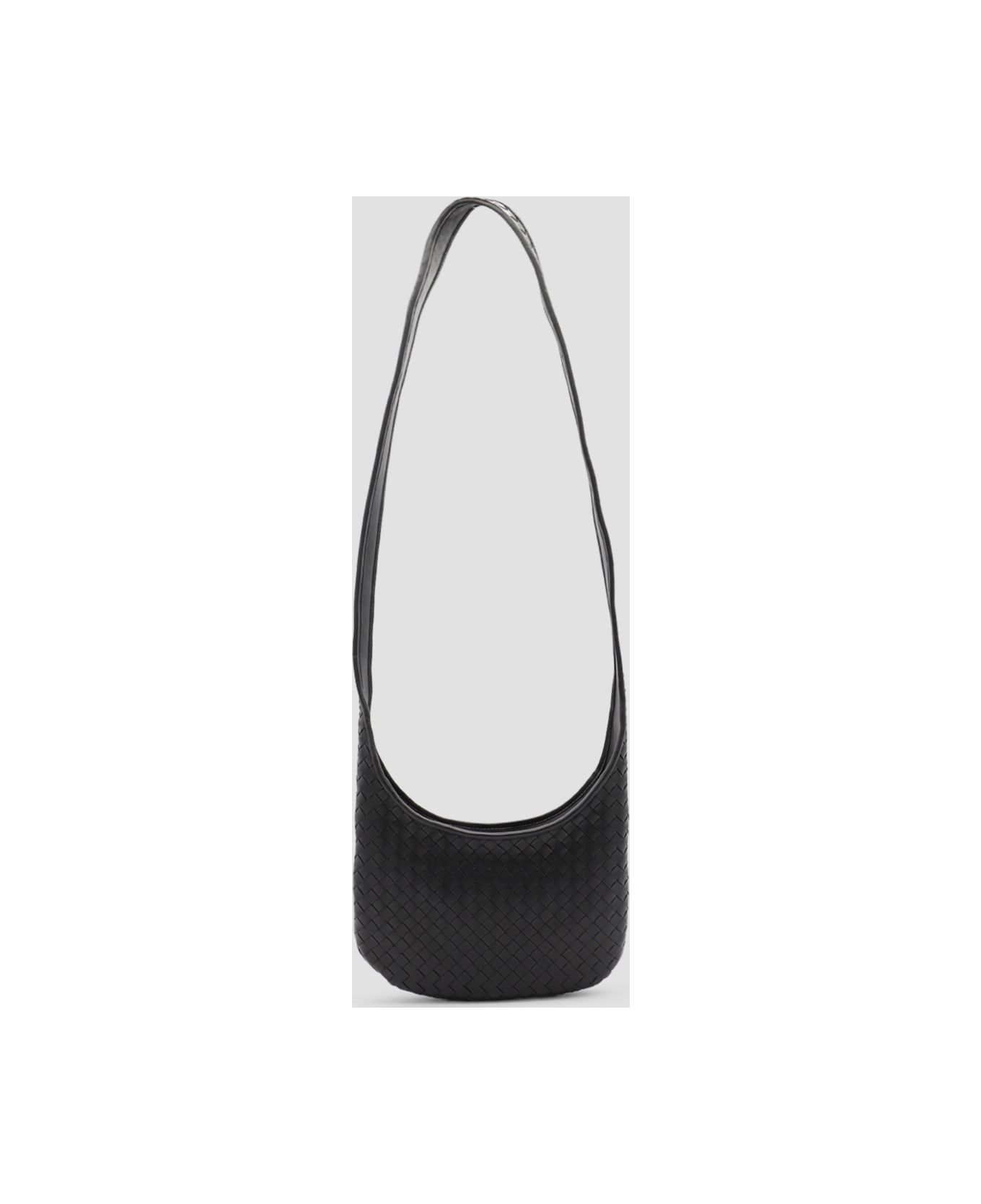 Bottega Veneta Black Leather Bag - Black
