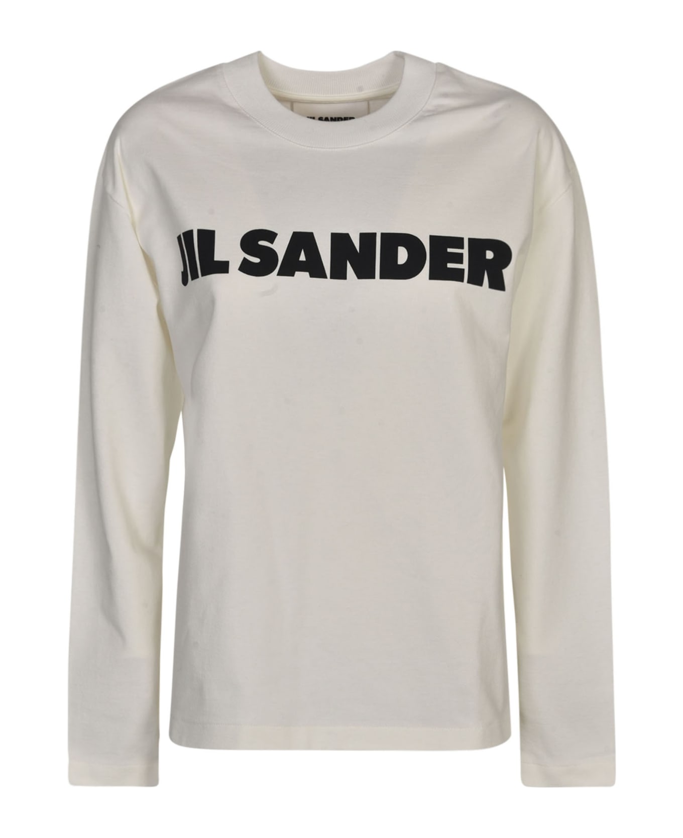 Jil Sander Logo Sweater - PORCELAIN ニットウェア