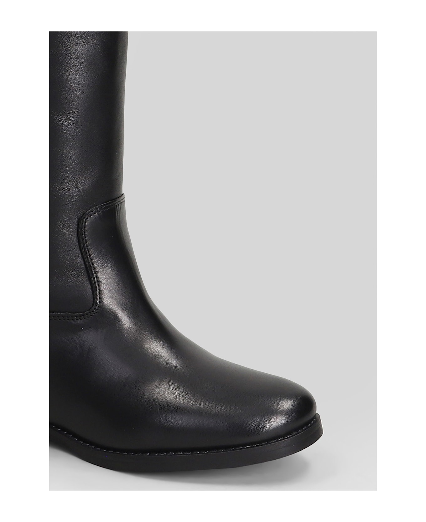 Julie Dee In Black Leather - black