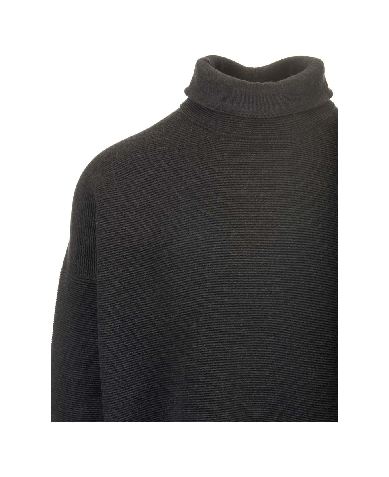 Fear of God Ottoman High Neck Sweater - Black