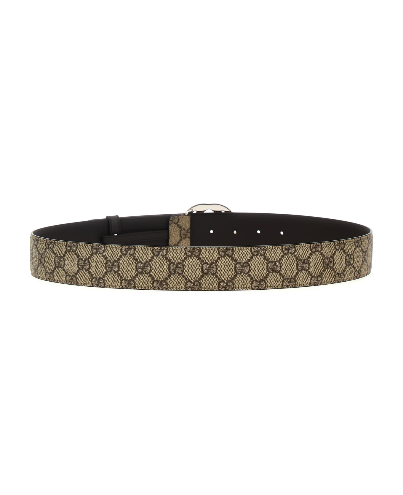 Gucci 'incrocio Gg' Belt - Beige ベルト