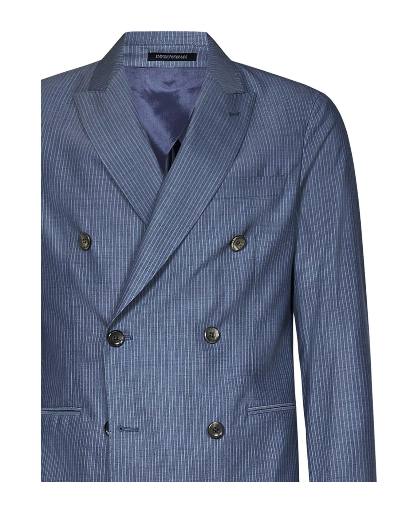 Emporio Armani Suit - Clear Blue