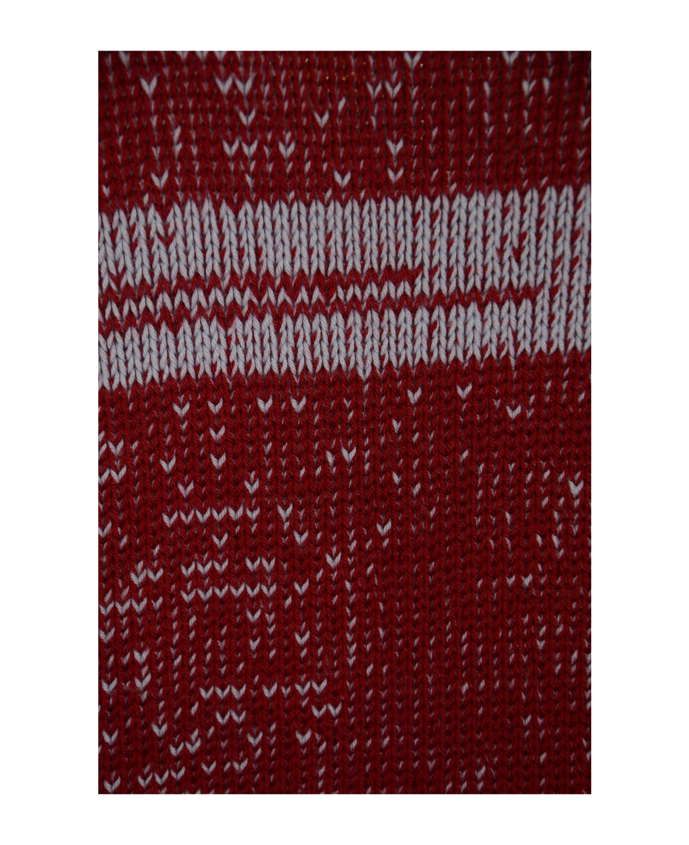 Marni Rib Knit Logo Sweater - Iris Blue