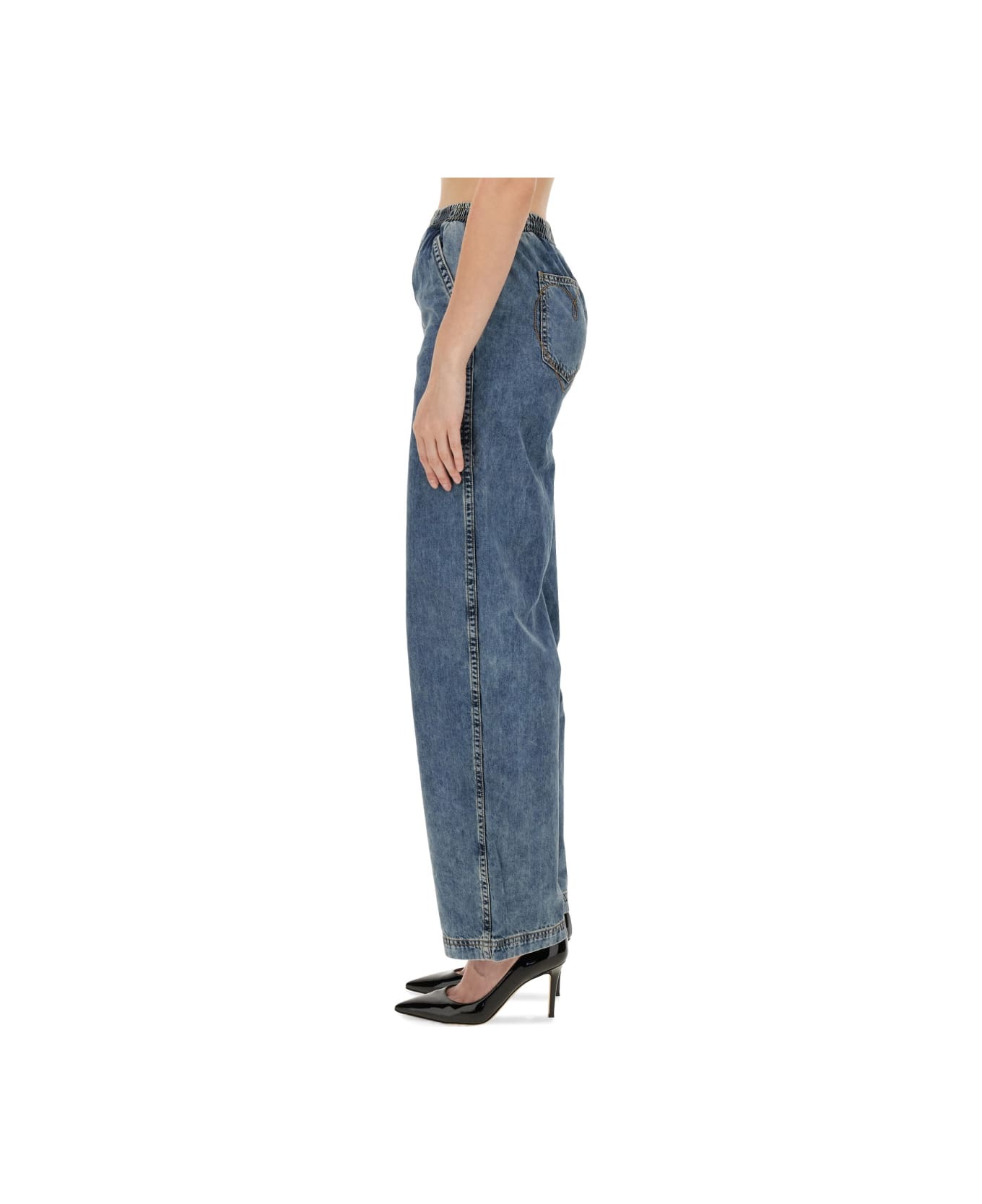 M05CH1N0 Jeans Jeans Wide Leg - DENIM