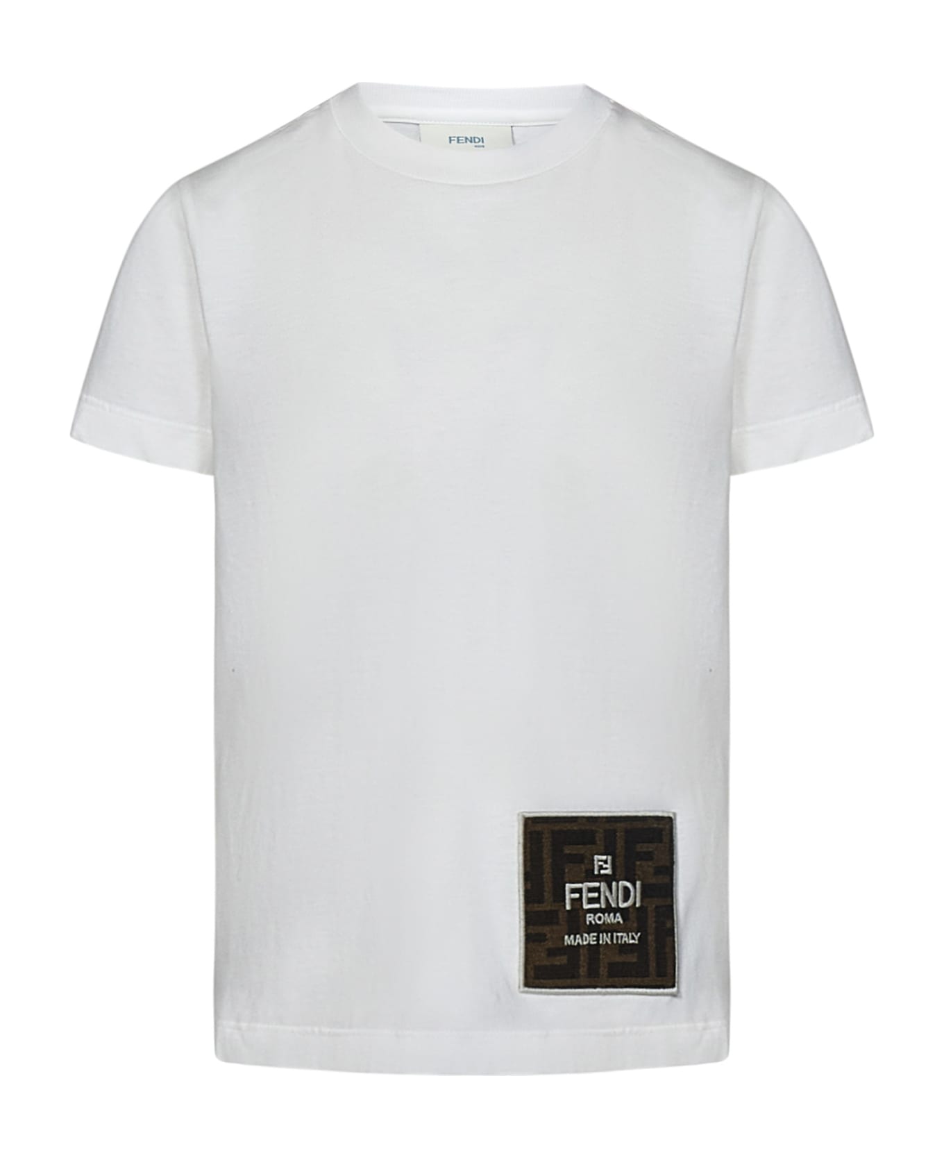 Fendi Kids T-shirt - White Tシャツ＆ポロシャツ