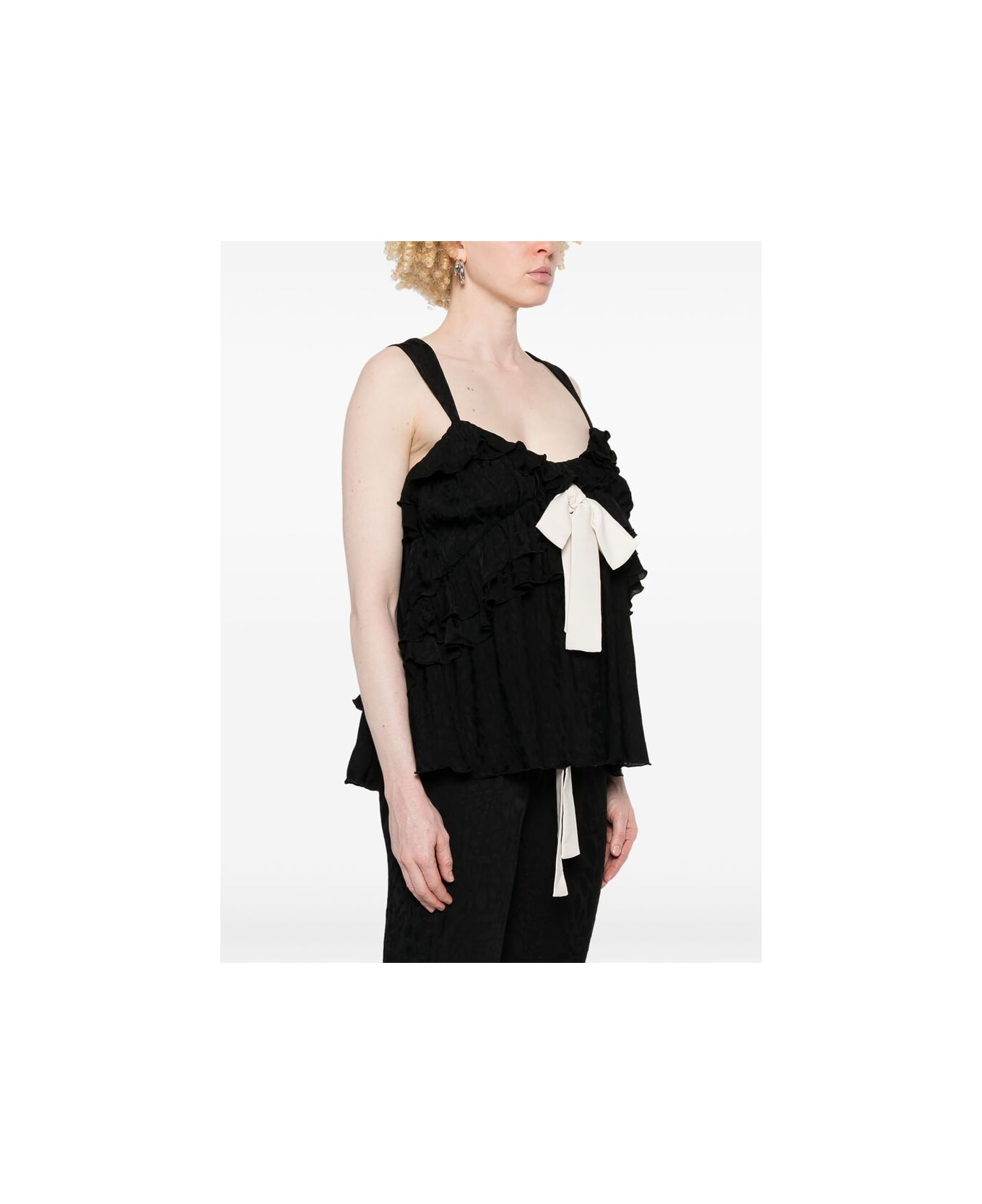 SIEDRES Top - BLACK