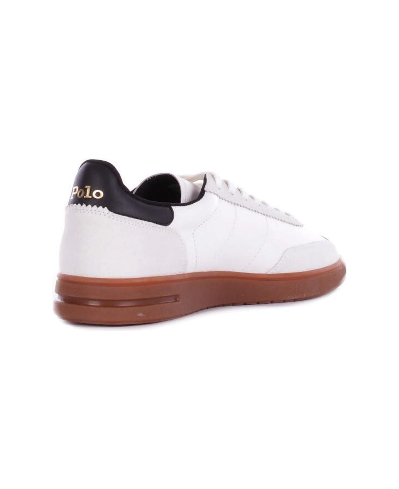 Polo Ralph Lauren Bedford Pp Low-top Sneakers - White/black