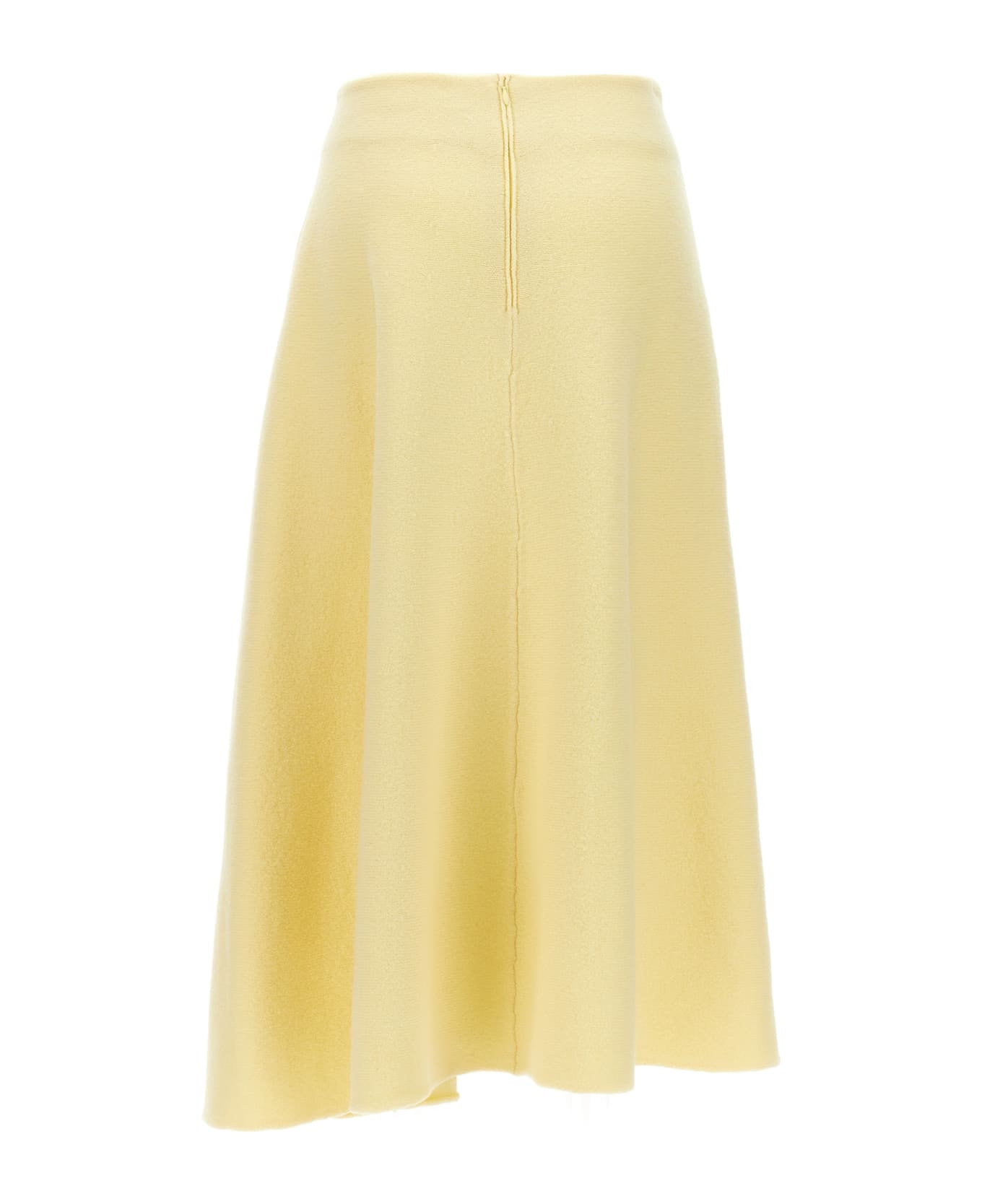Jil Sander Wool Skirt - Yellow スカート