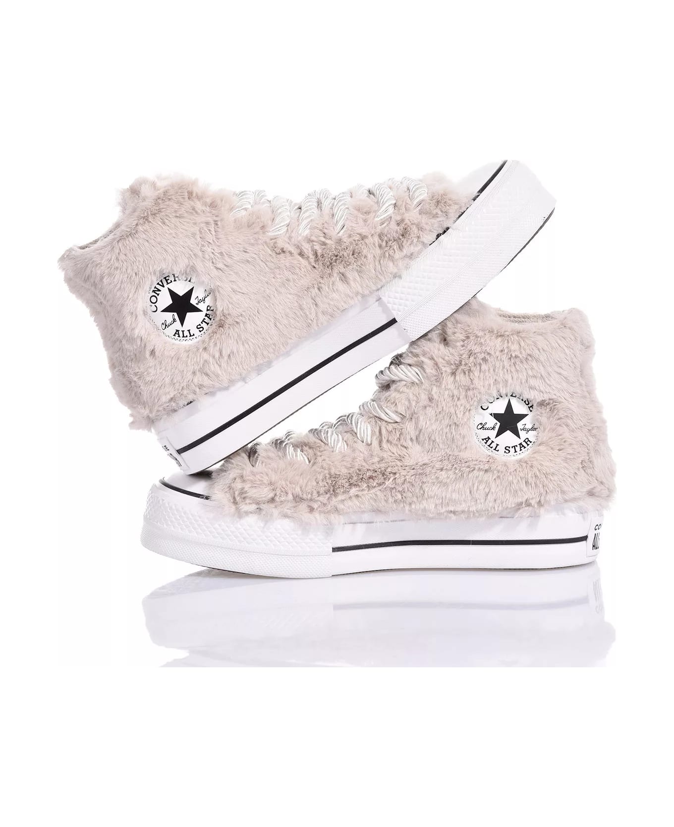 Mimanera Converse Platform Fluffy Tap