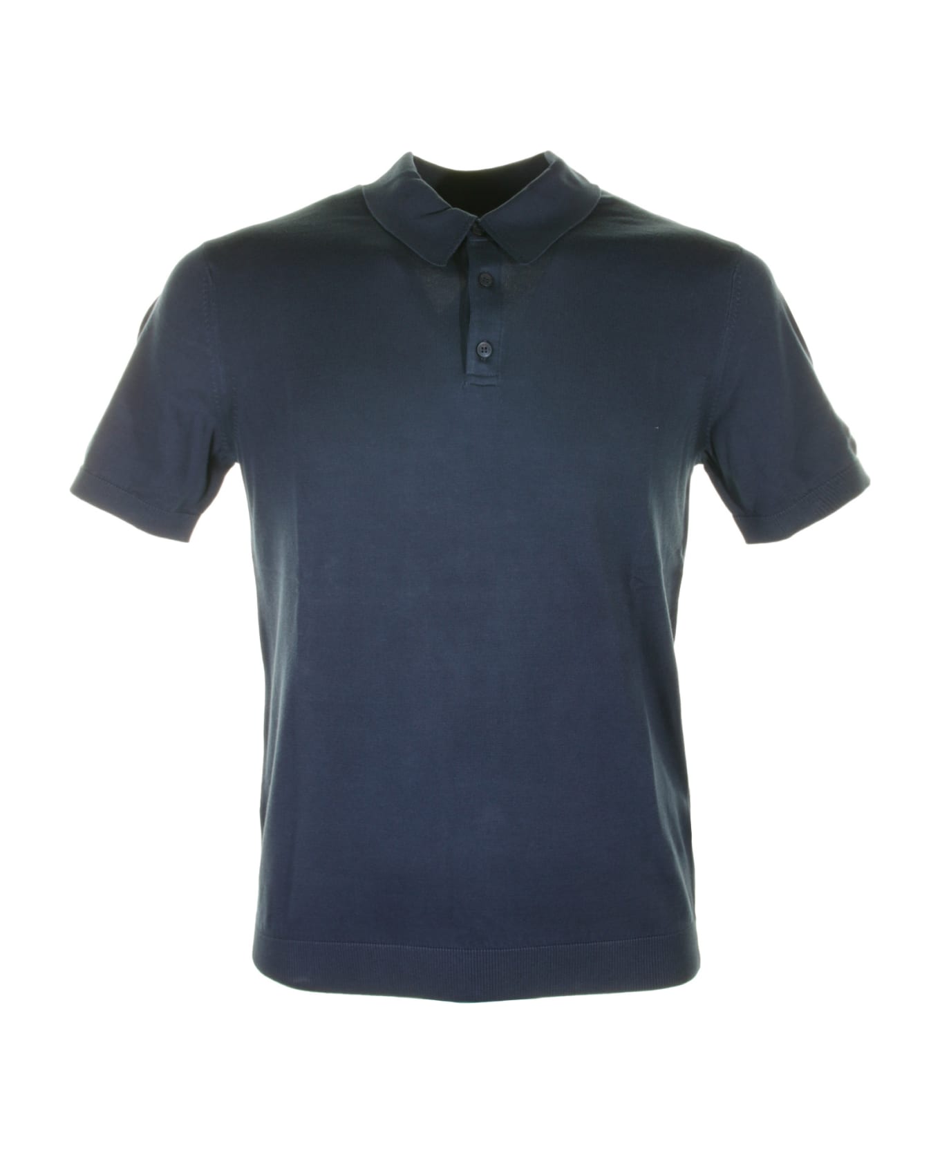 Paul&Shark Blue Short Sleeve Polo Shirt - Blu