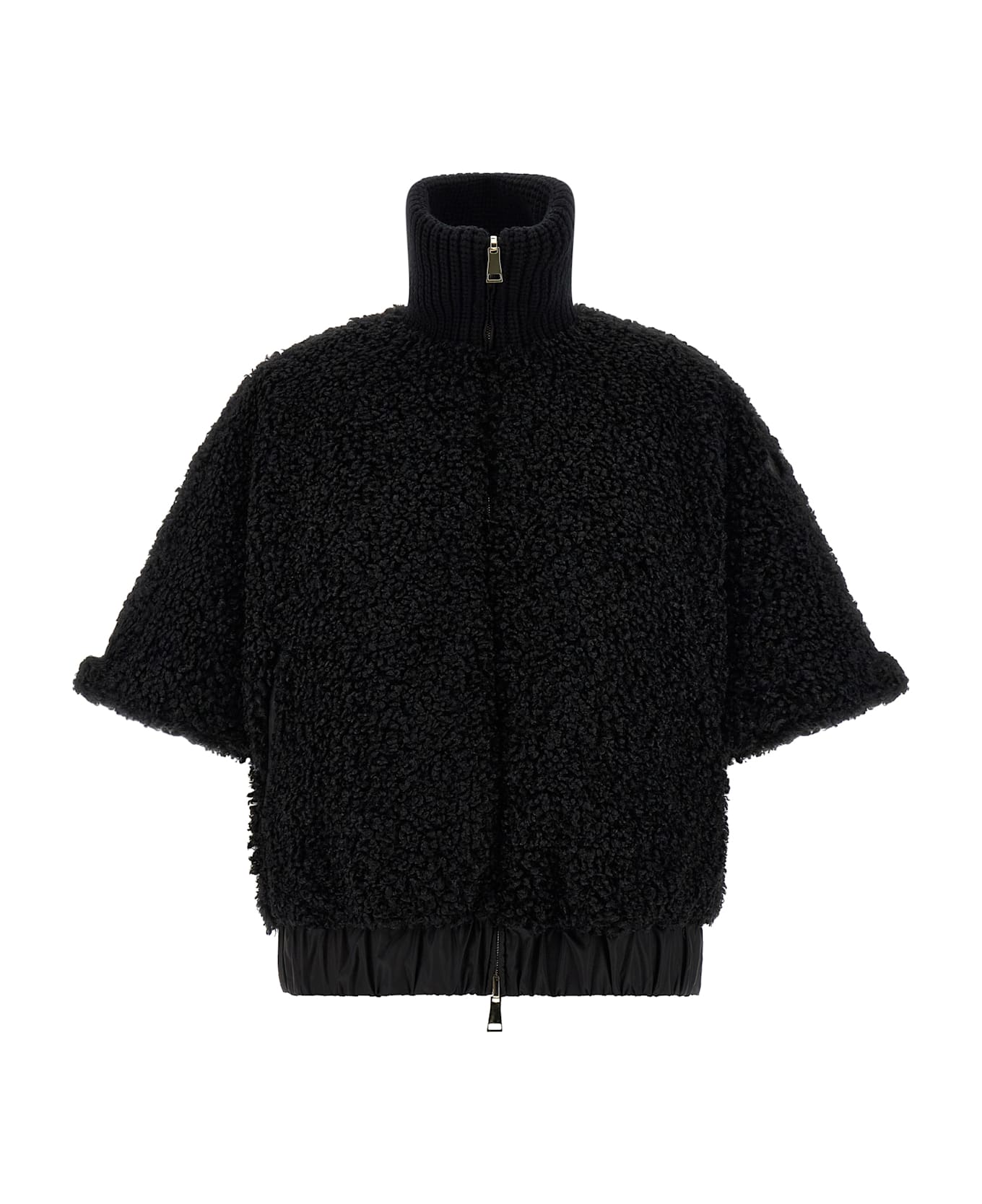 Moncler Reversible Cape - Black  