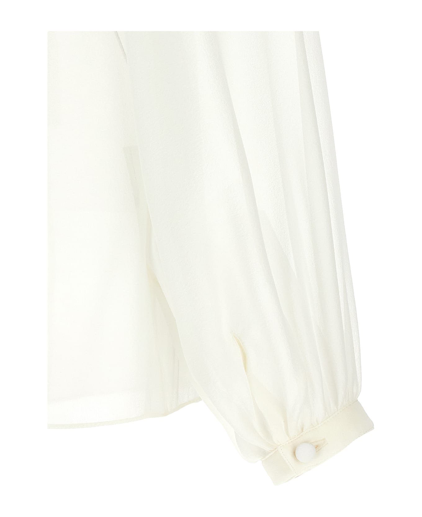 Tom Ford Silk Blouse - White