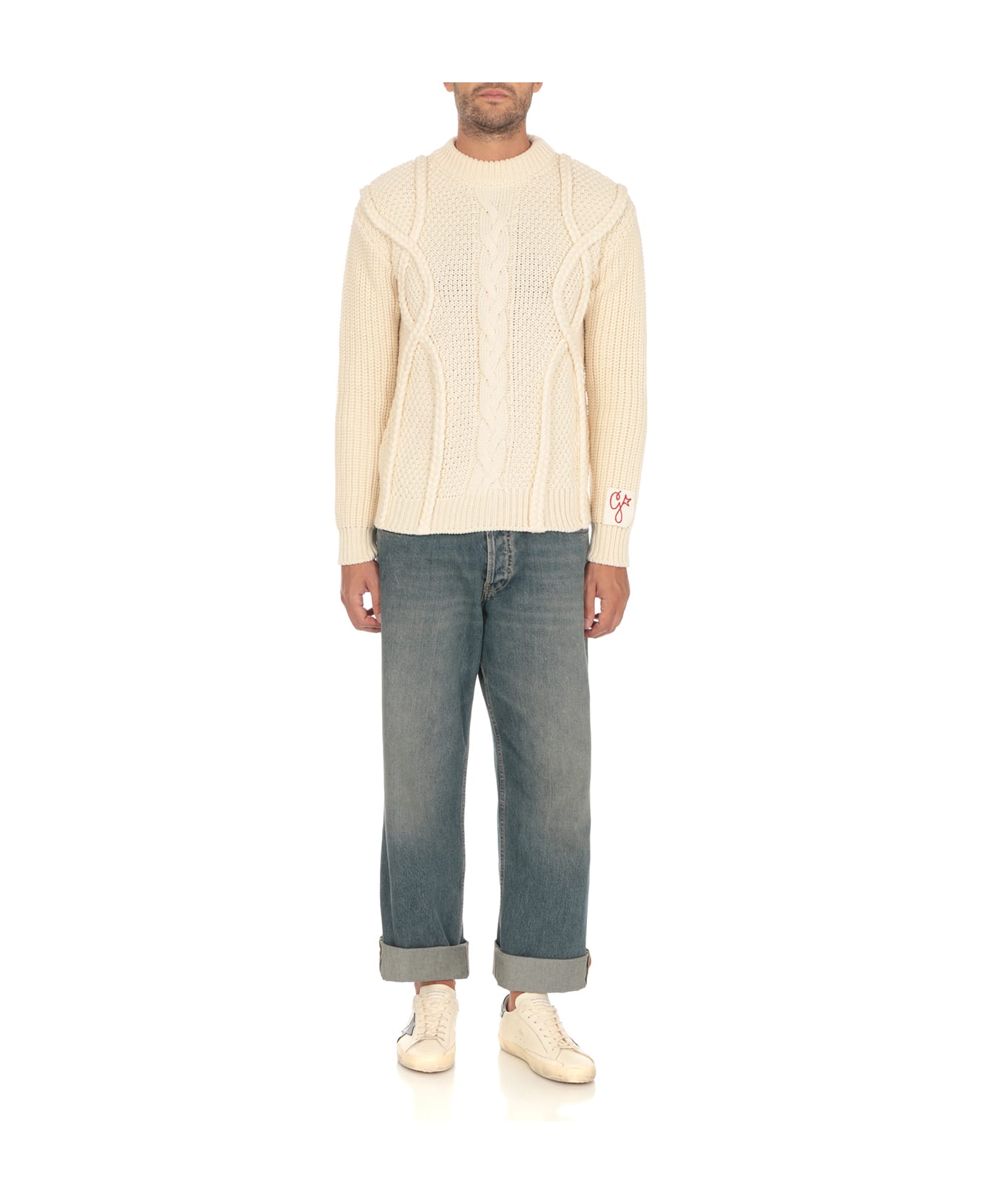 Golden Goose Super-star Classic Sneakers - Ivory