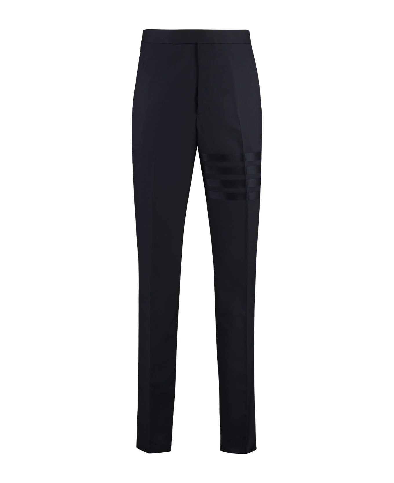 Thom Browne Wool Tailored Trousers - Blue