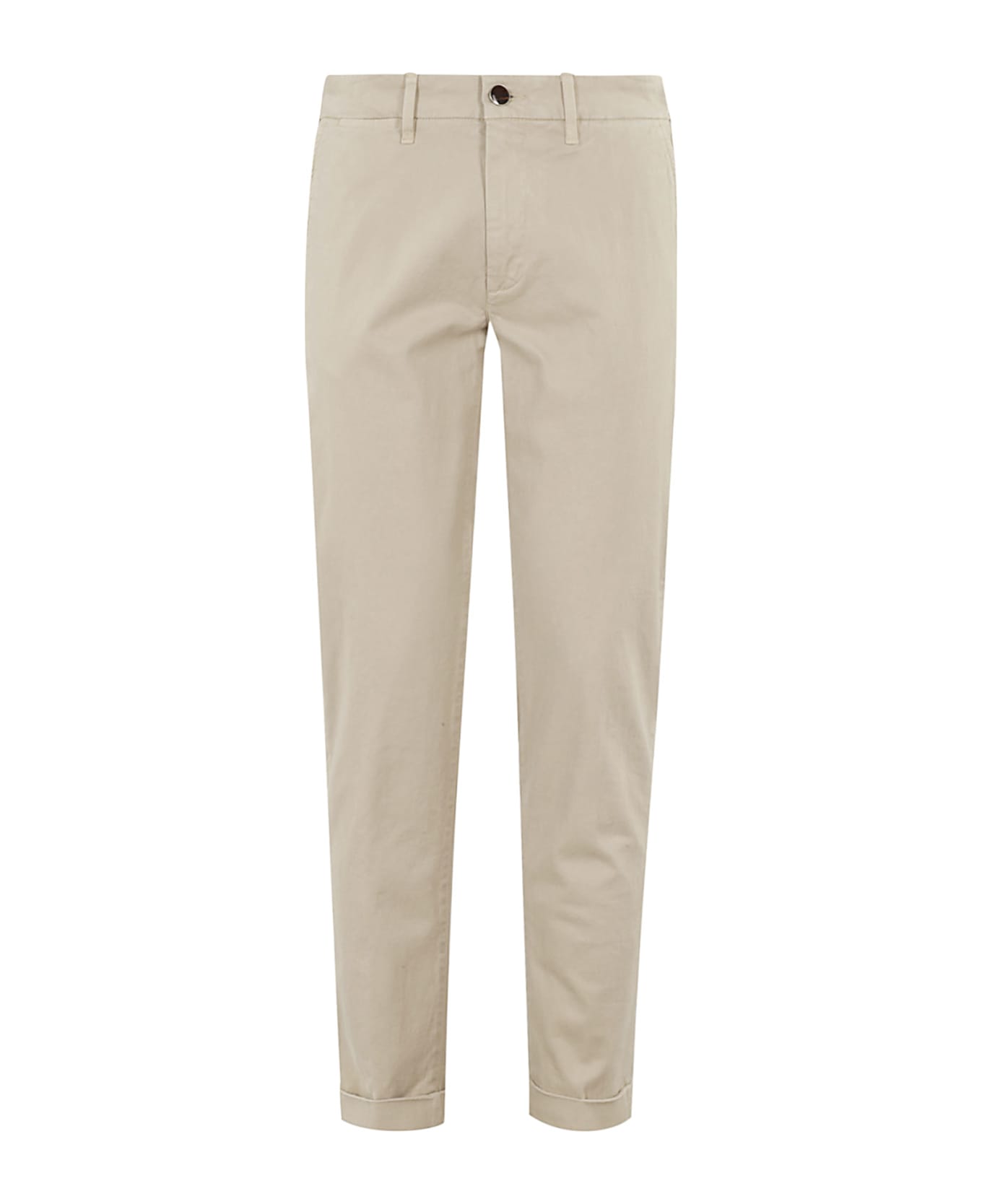 Re-HasH Mucha Chinos Gabardina Stretch - Beige