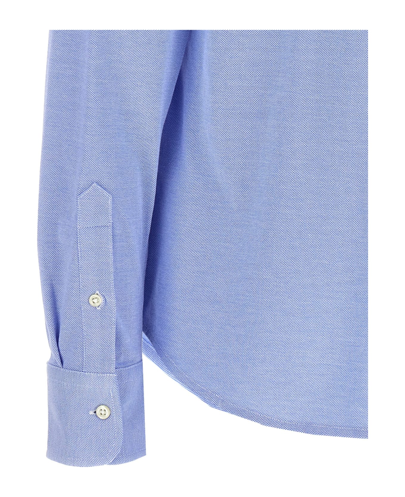 Ralph Lauren 'heidi' Shirt - Harbour Island Blue シャツ