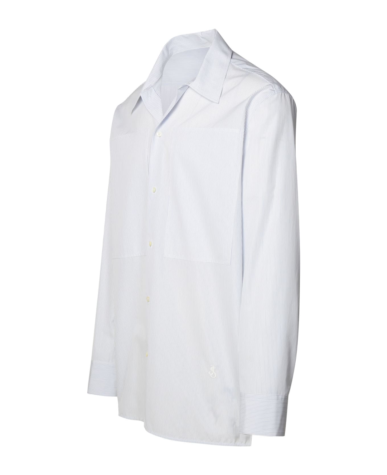 Jil Sander 'tuesday' White Cotton Shirt - White シャツ