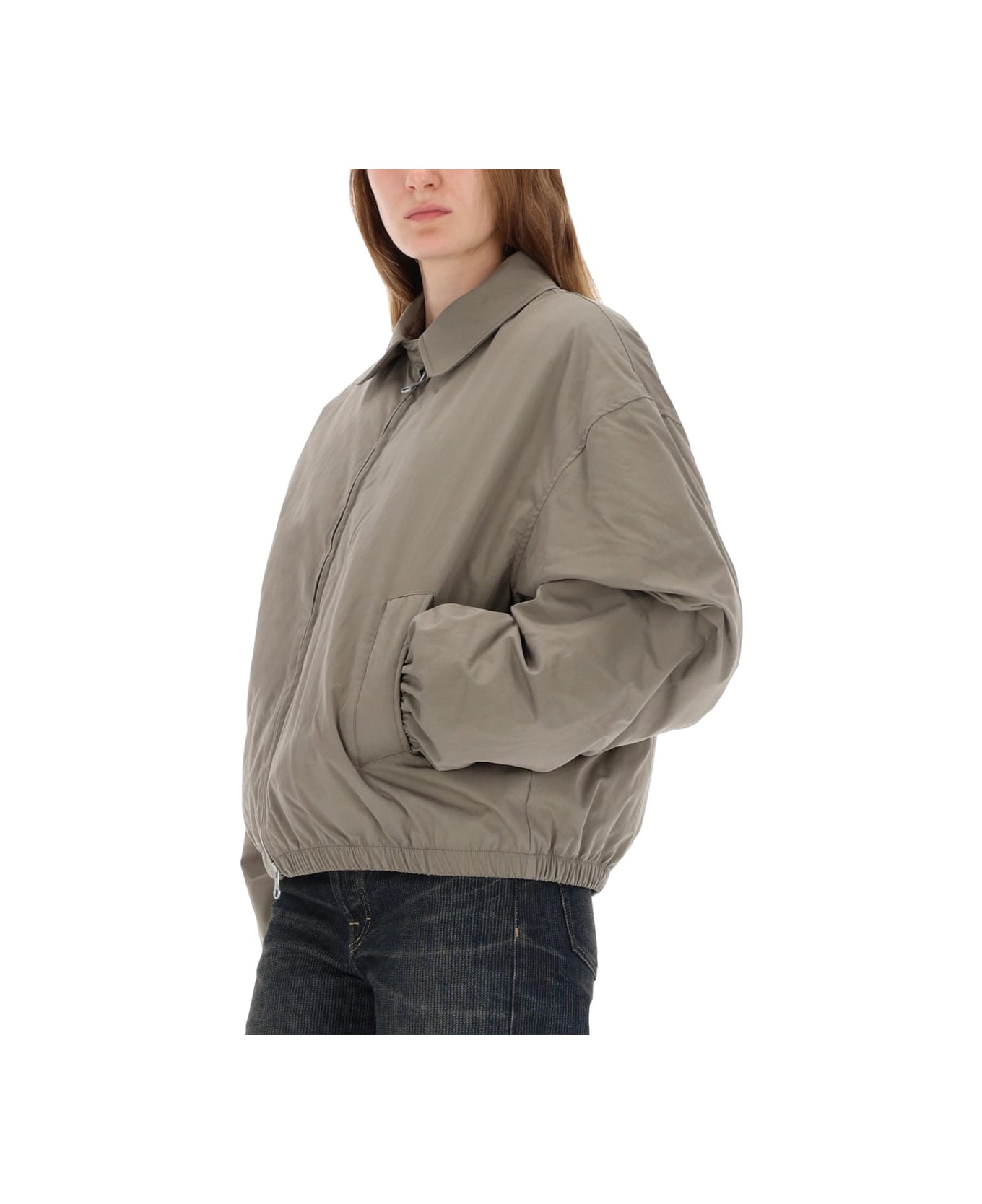 Our Legacy "cropped Avenue Puffa" Jacket - BLACK