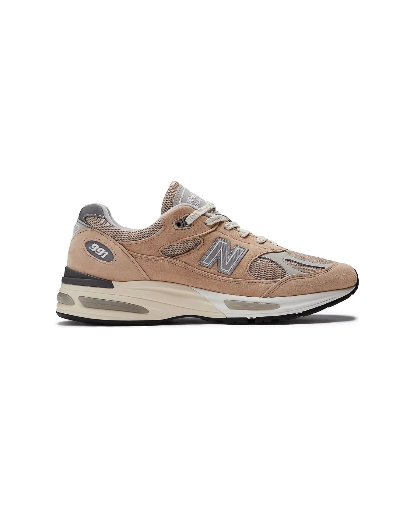 New Balance Made In Uk 991v2 Cuban Sand Sneakers - Beige