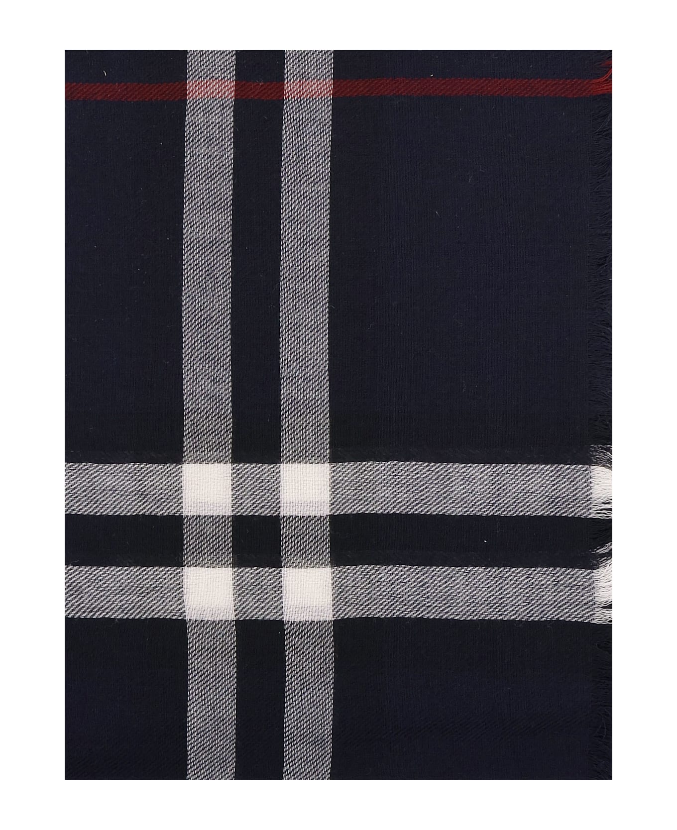 Burberry Giant Check Cashmere Scarf - INK