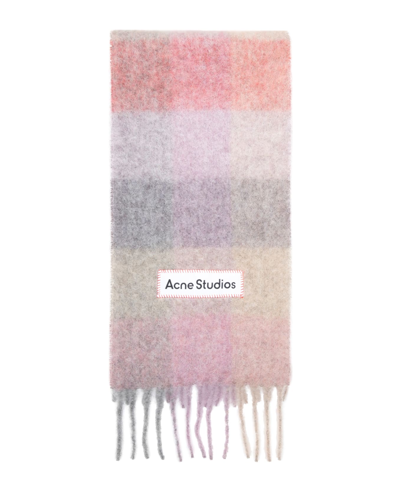 Acne Studios Alpaca Scarf - Bob Fuchsia Lilac Pink