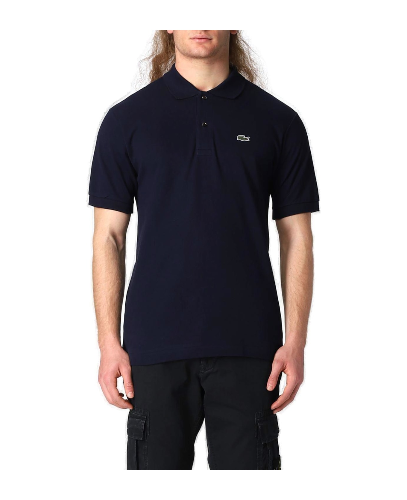 Lacoste Original L.12.12 Piqué Short-sleeved Polo Shirt - Marine