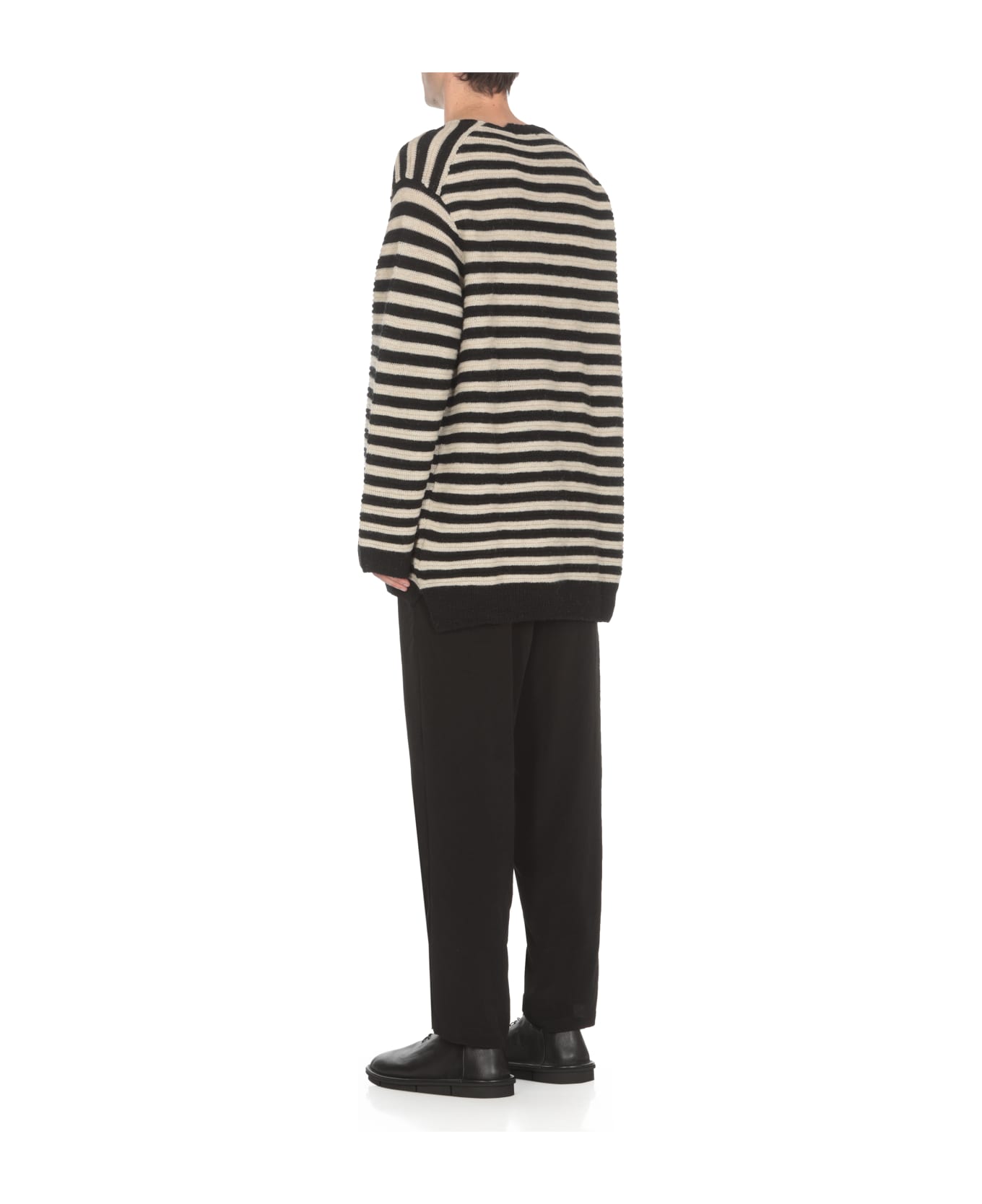 Yohji Yamamoto Wool Sweater - Black