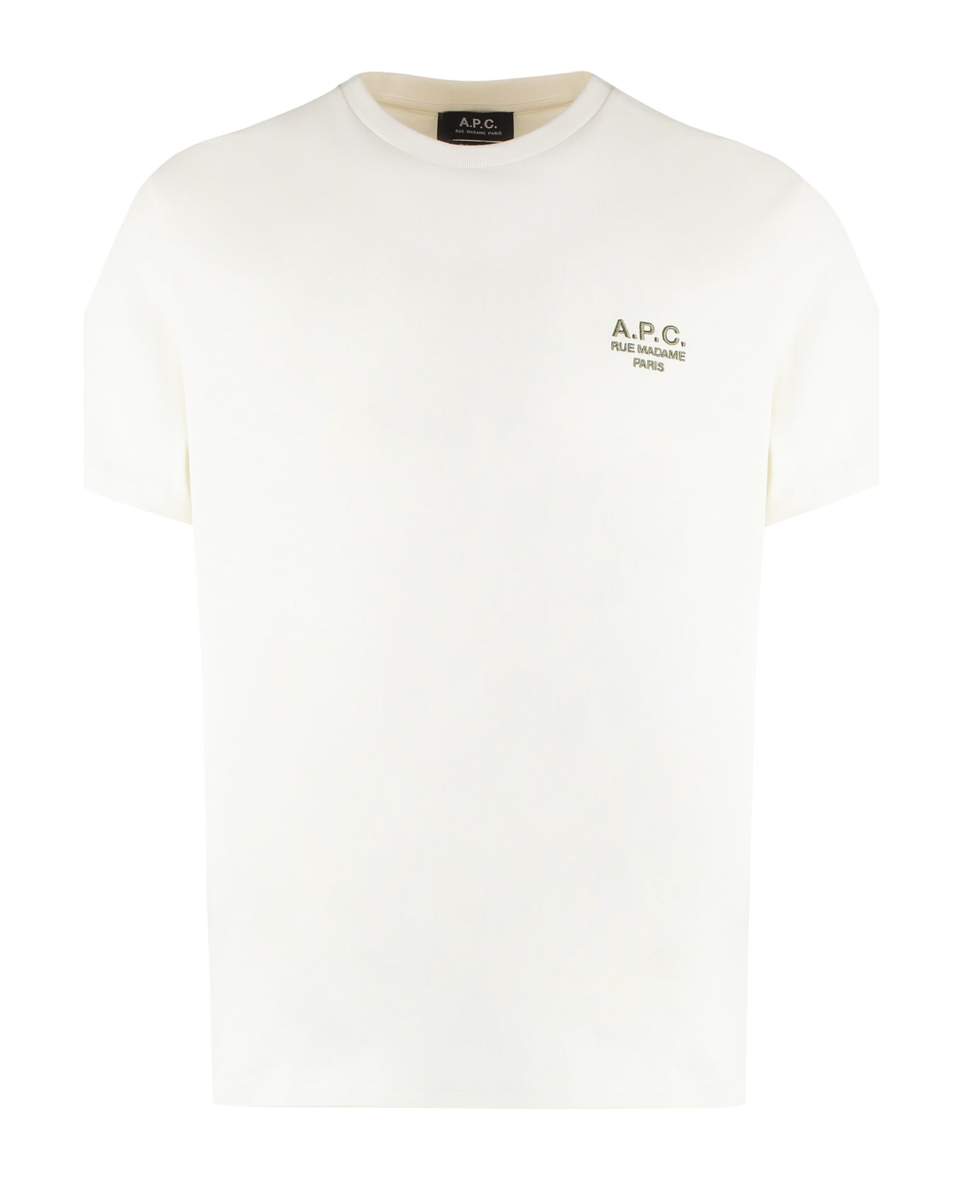 A.P.C. Raymond Cotton Crew-neck T-shirt - Ivory シャツ