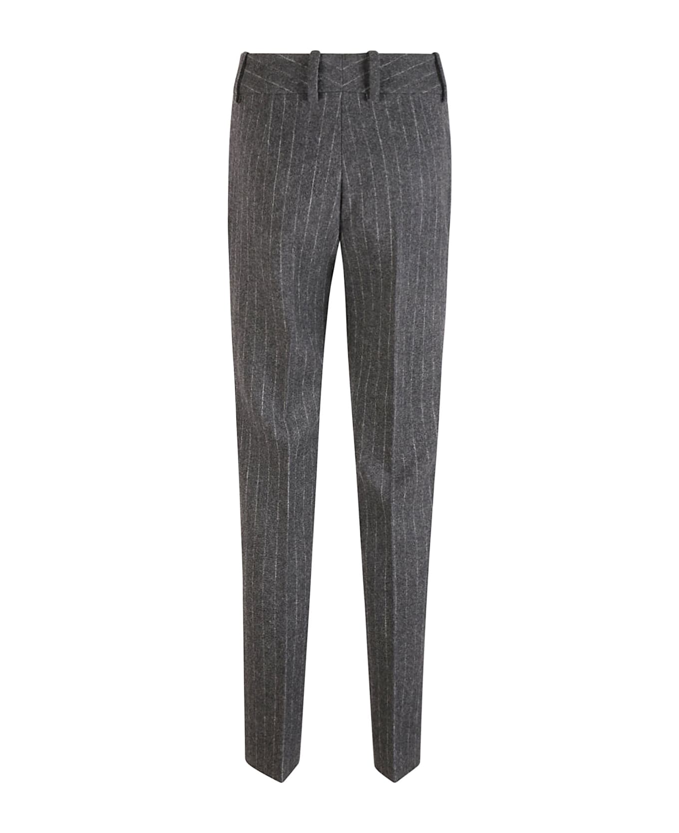 Ermanno Scervino Slim Fit Stripe Trousers - GESSATO SB