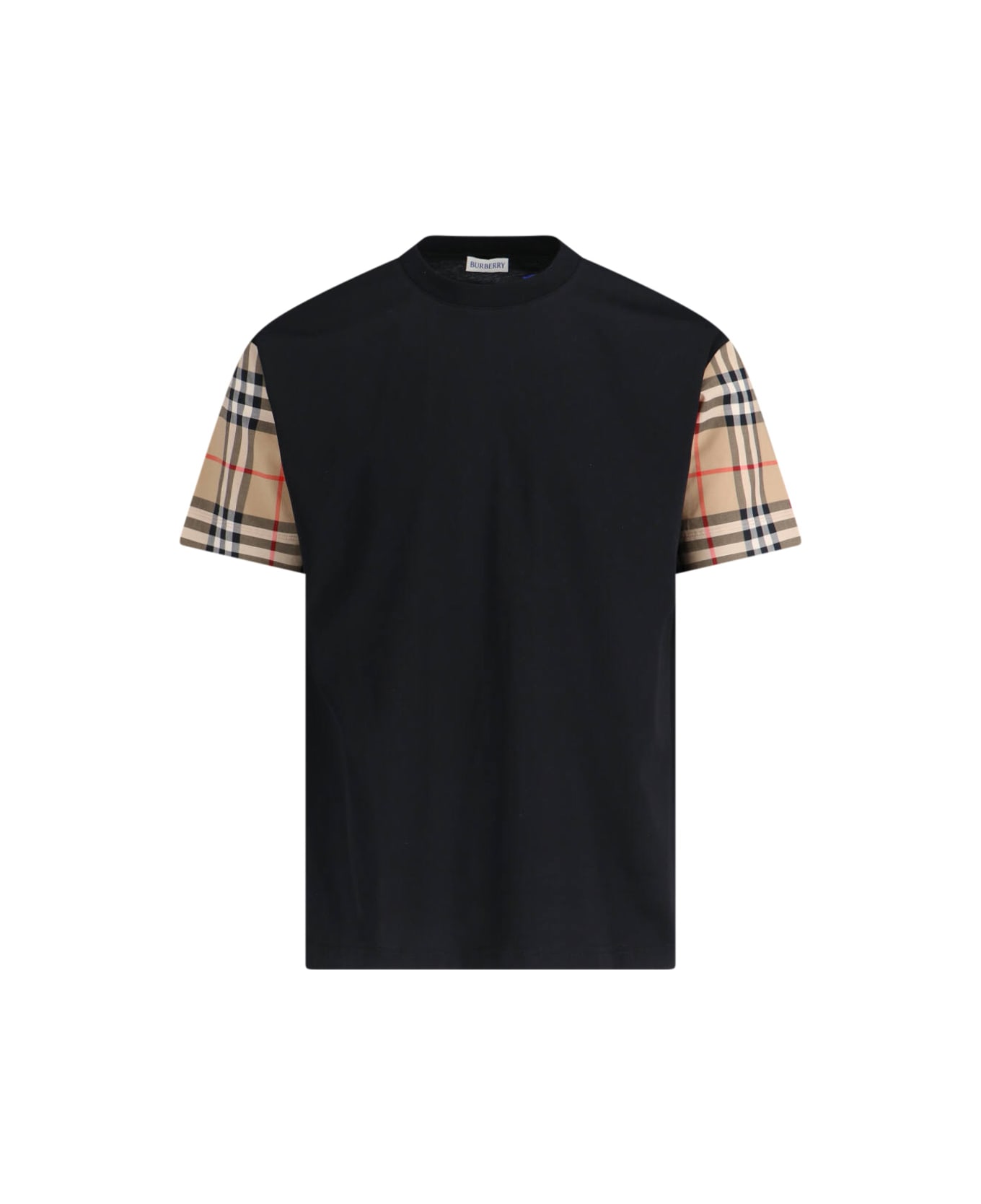 Tシャツ・カットソー Burberry SS25 Check shirt (8105202 ALABASTERIPCHECK) Burberry 'vintage Check' T-shirt | italist