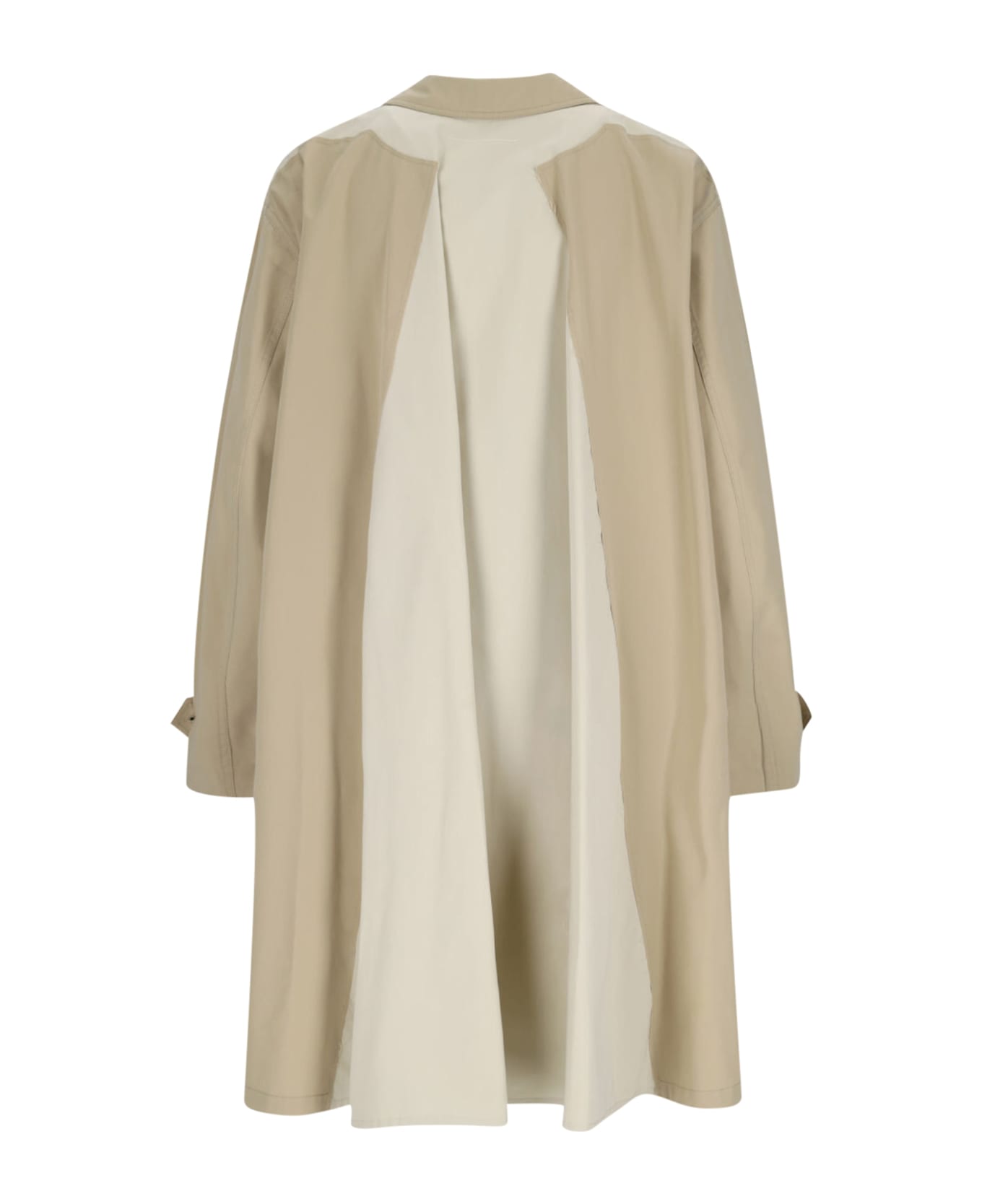 MM6 Maison Margiela Single-breasted Coat - Beige