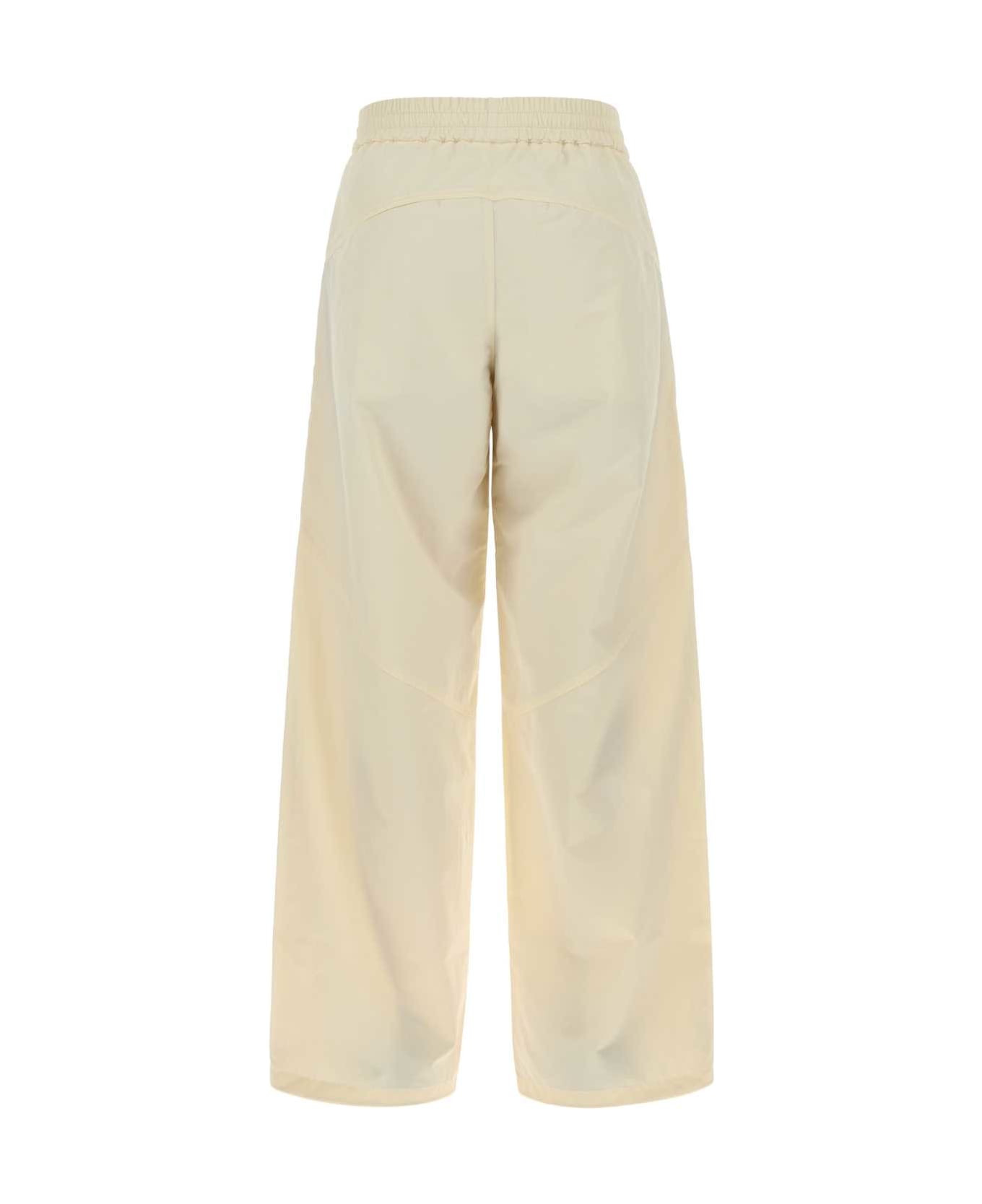 Herno Ivory Nylon Pant - PANNASCURO