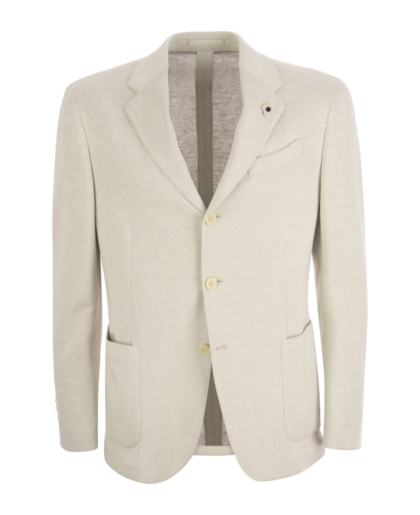 Lardini Easy Wear - Blazer - Stone スーツ