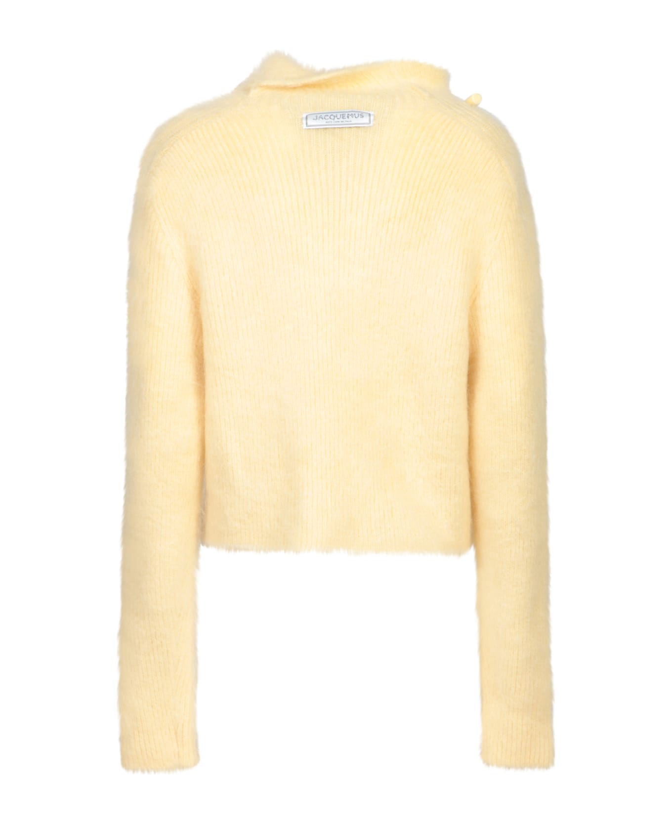Jacquemus Turtleneck Striped Jumper - Yellow