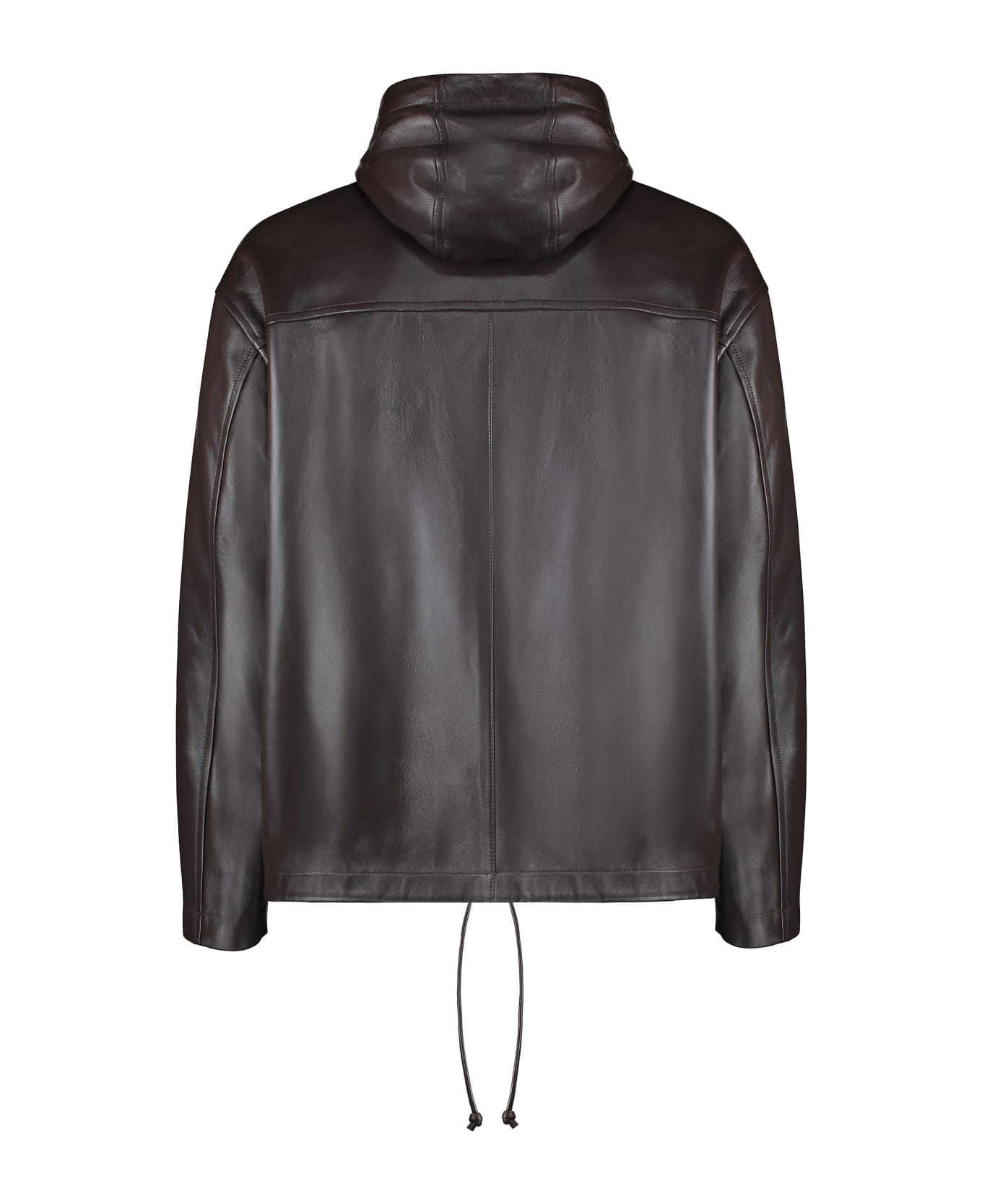 Bottega Veneta Lambskin Jacket - brown