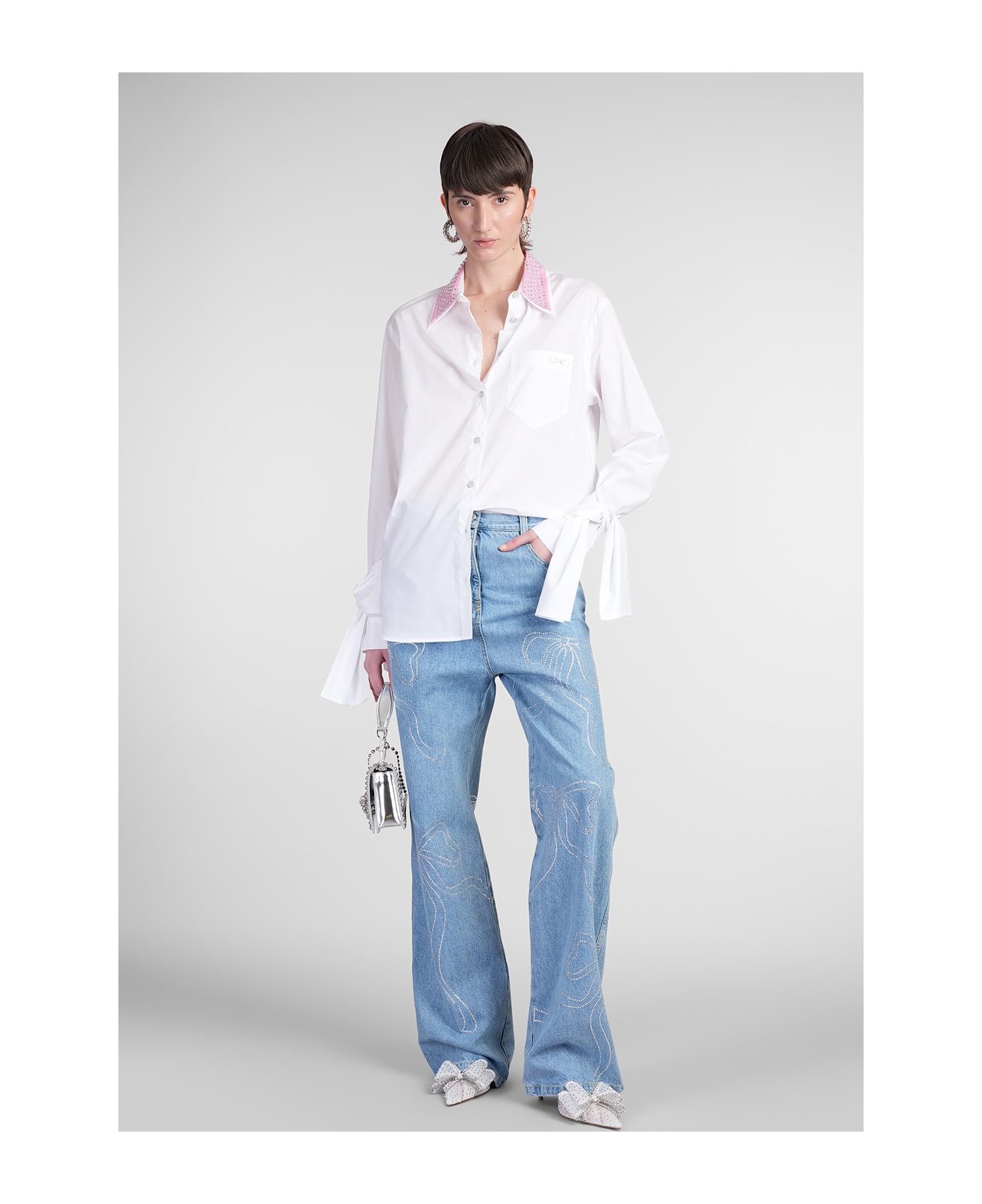 Mach 
Mach Shirt In White Cotton - white