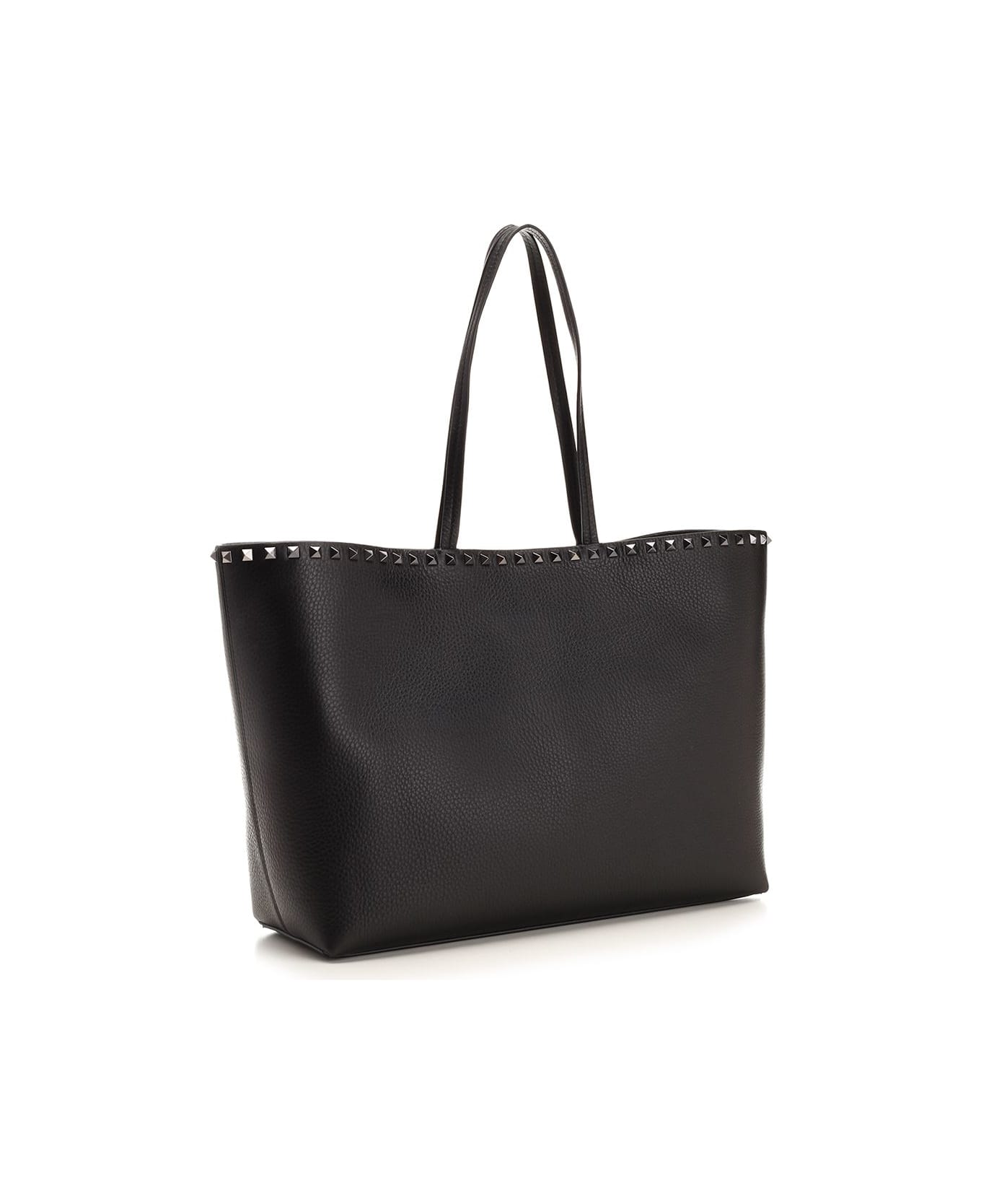 Valentino Garavani 'rockstud' Tote Bag - Black