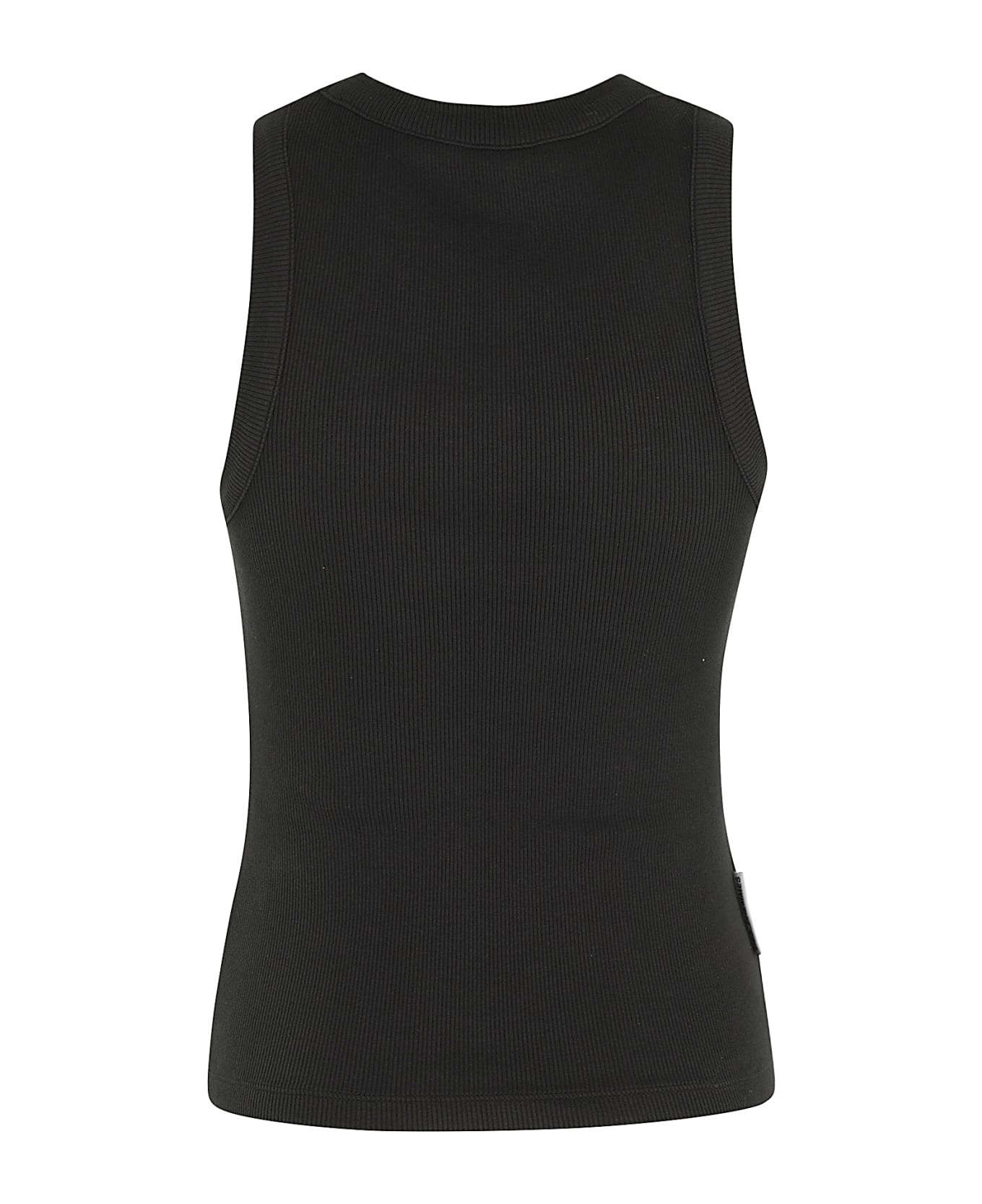 Des Phemmes Cold Dye Tank Top - Black