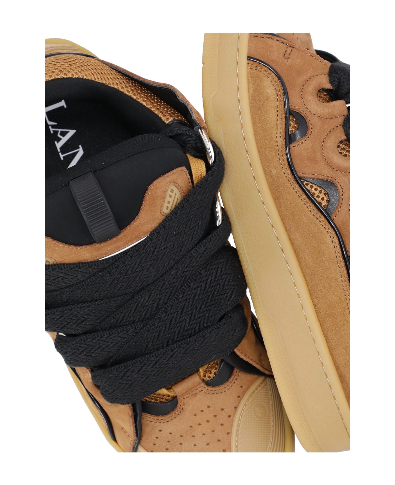 Lanvin Curb Sneakers - Honey