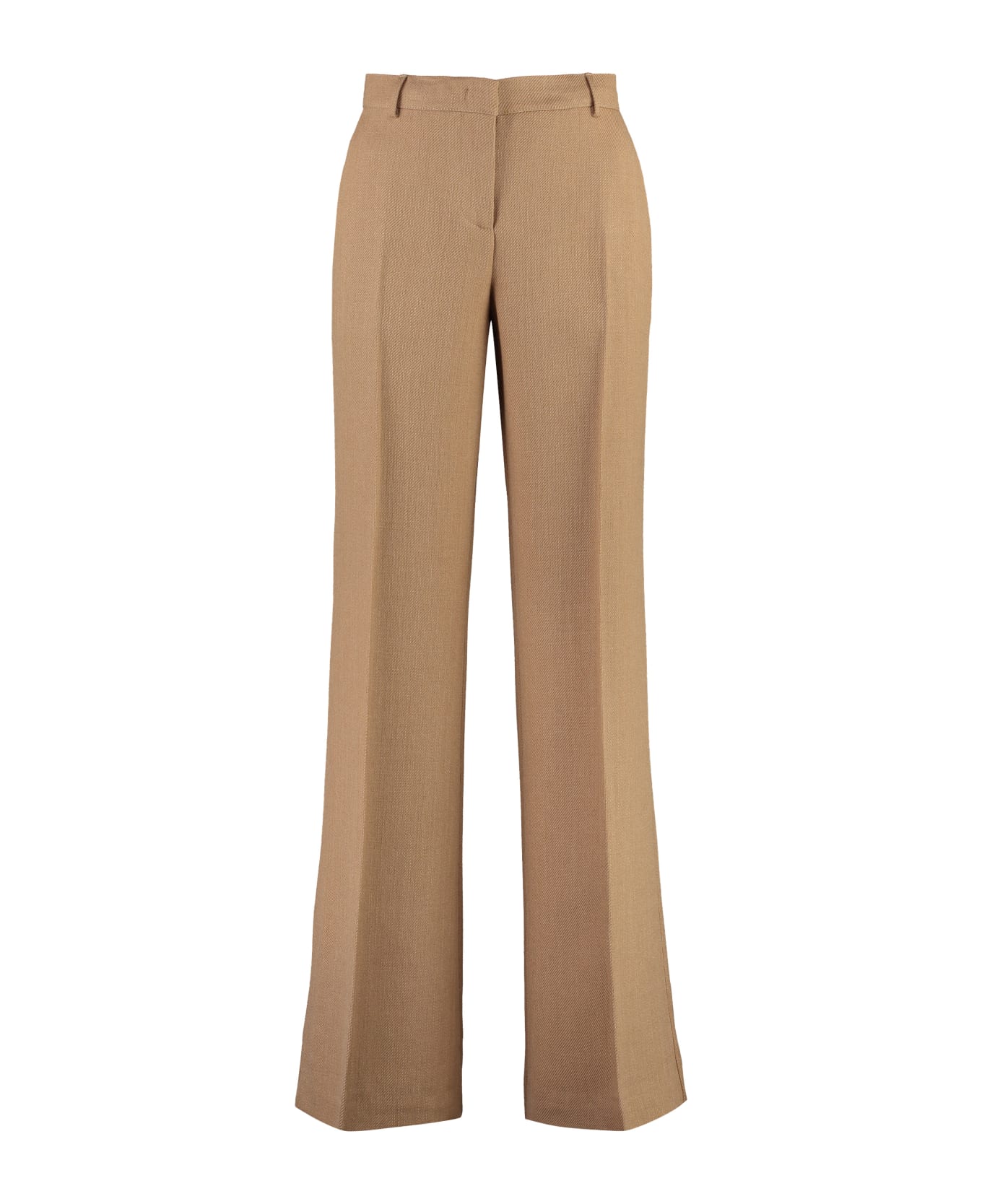 Etro Flared Trousers - Beige ボトムス