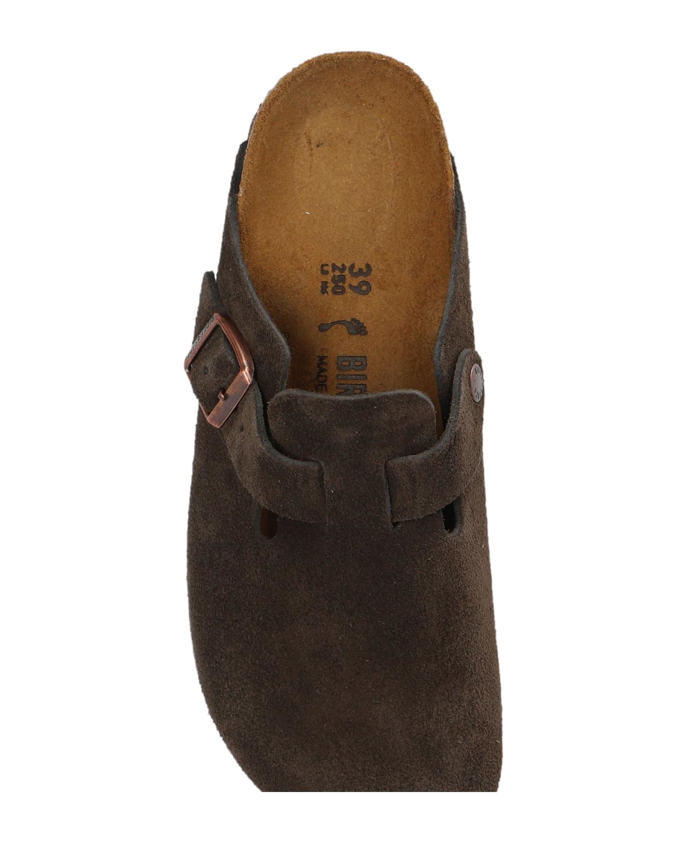 Birkenstock 'boston Bs' Slides - Brown