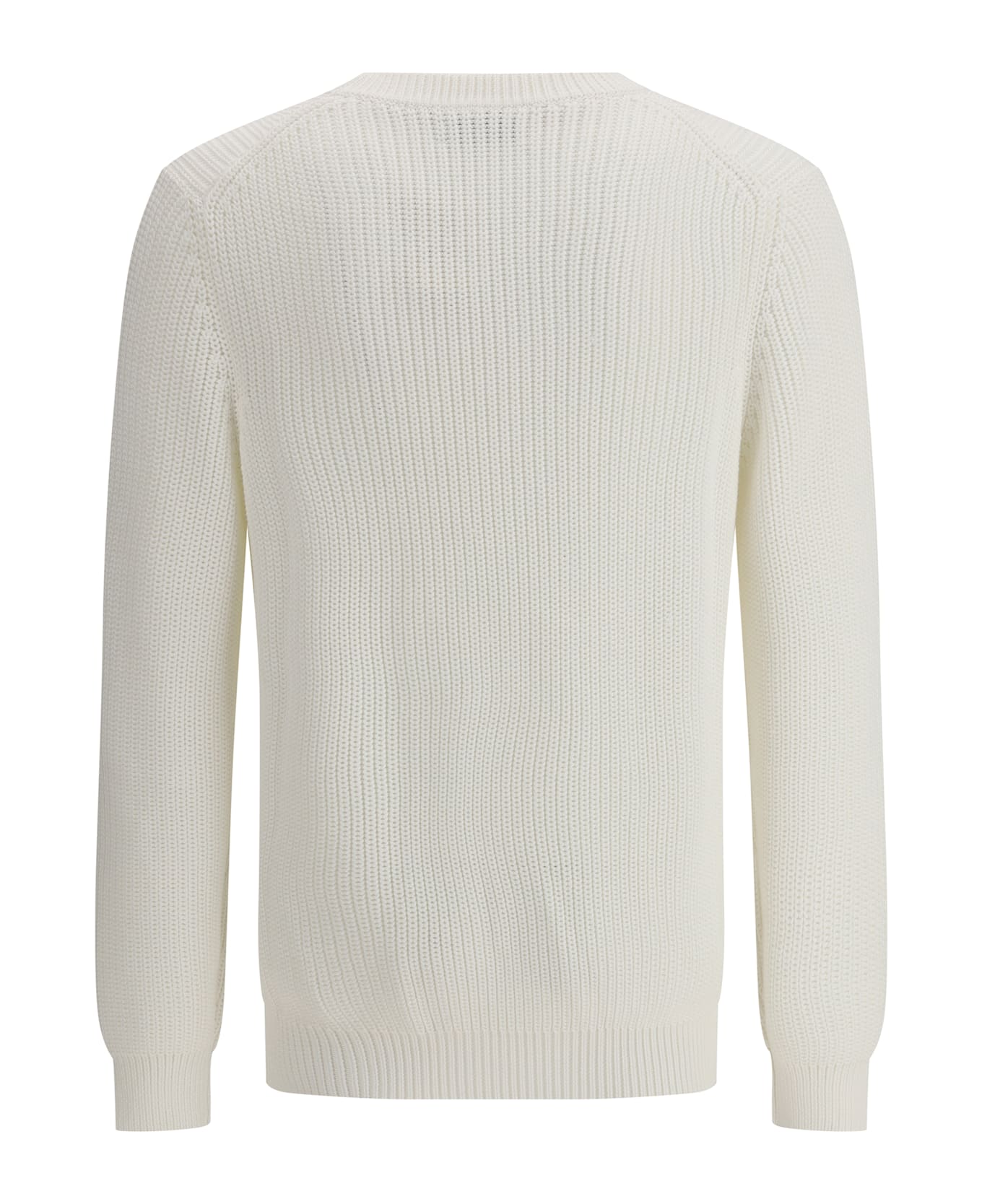 Brunello Cucinelli Half English Rib Sweater