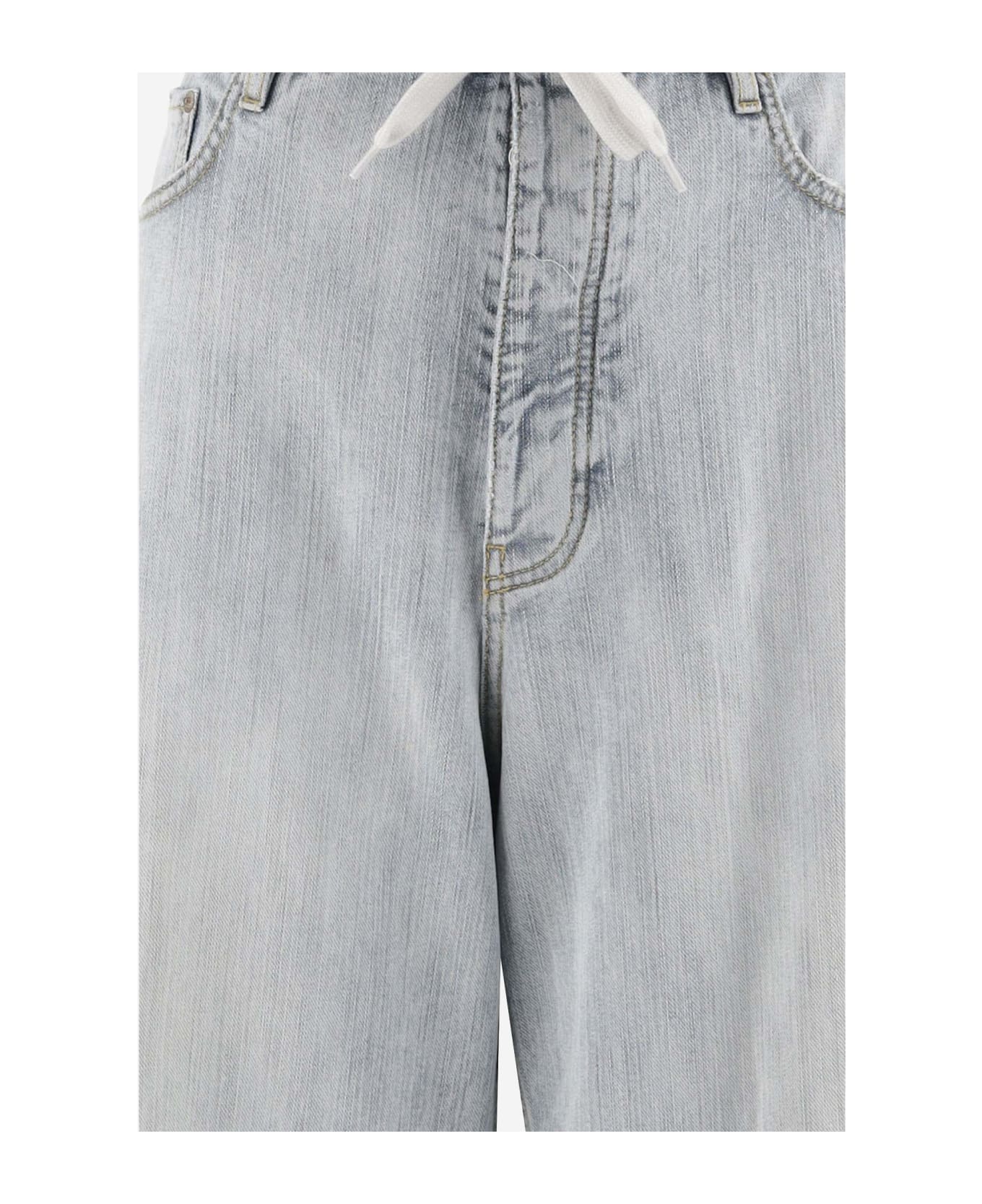 Balenciaga Cotton Denim Jeans - Light denim